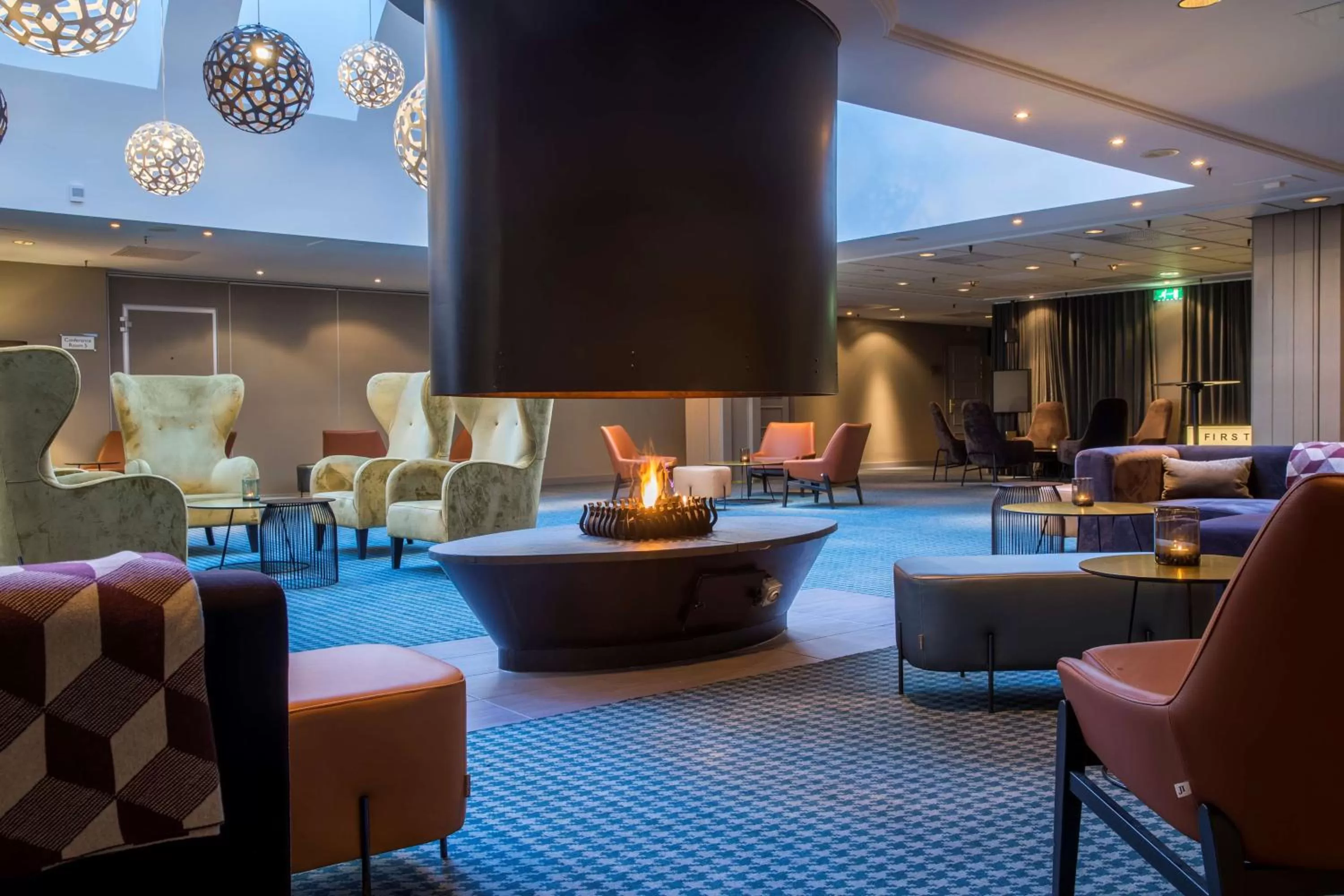 Lobby or reception in Radisson Blu Hotel Bodø