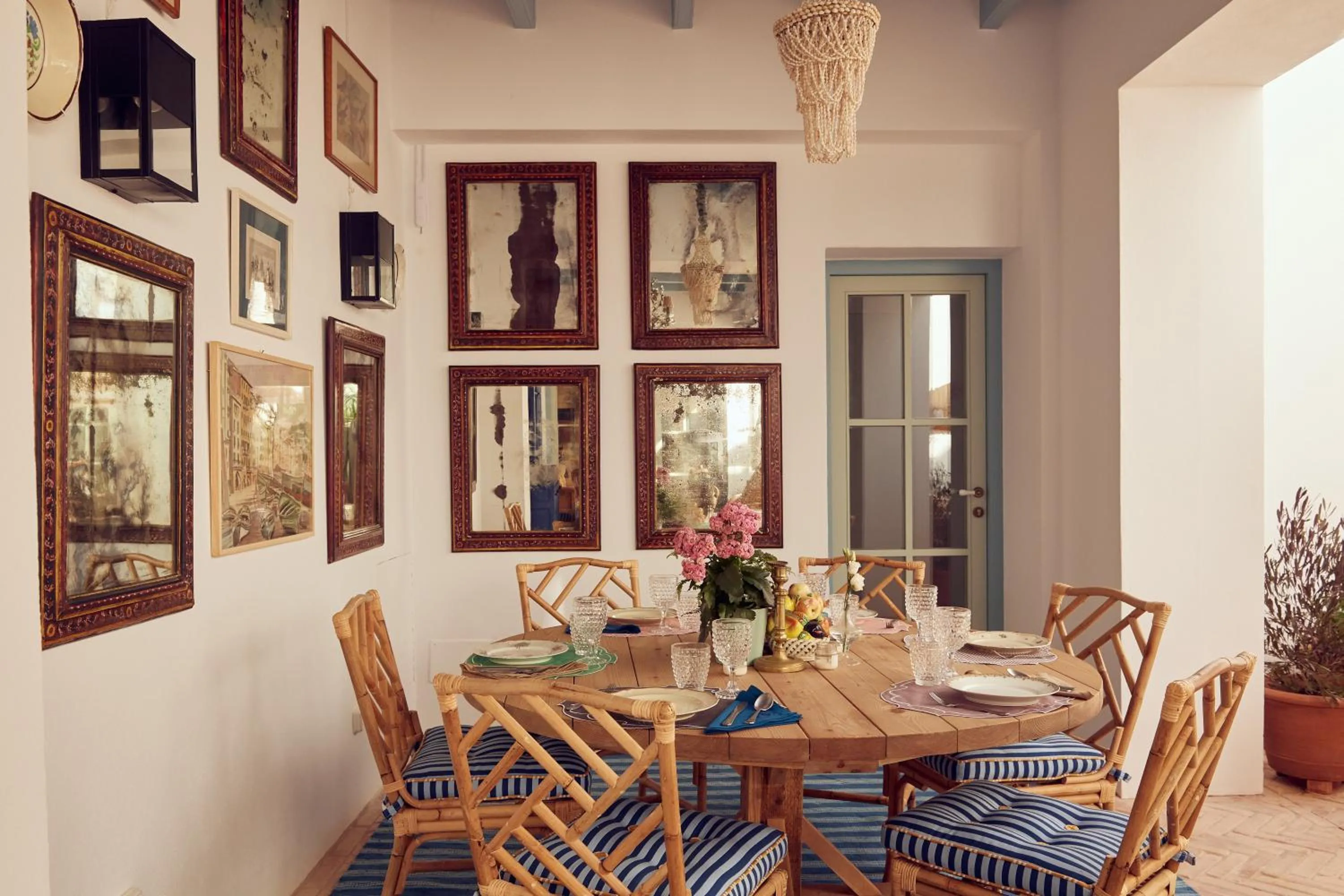 Patio in Cristine Bedfor Mahon Boutique Hotel