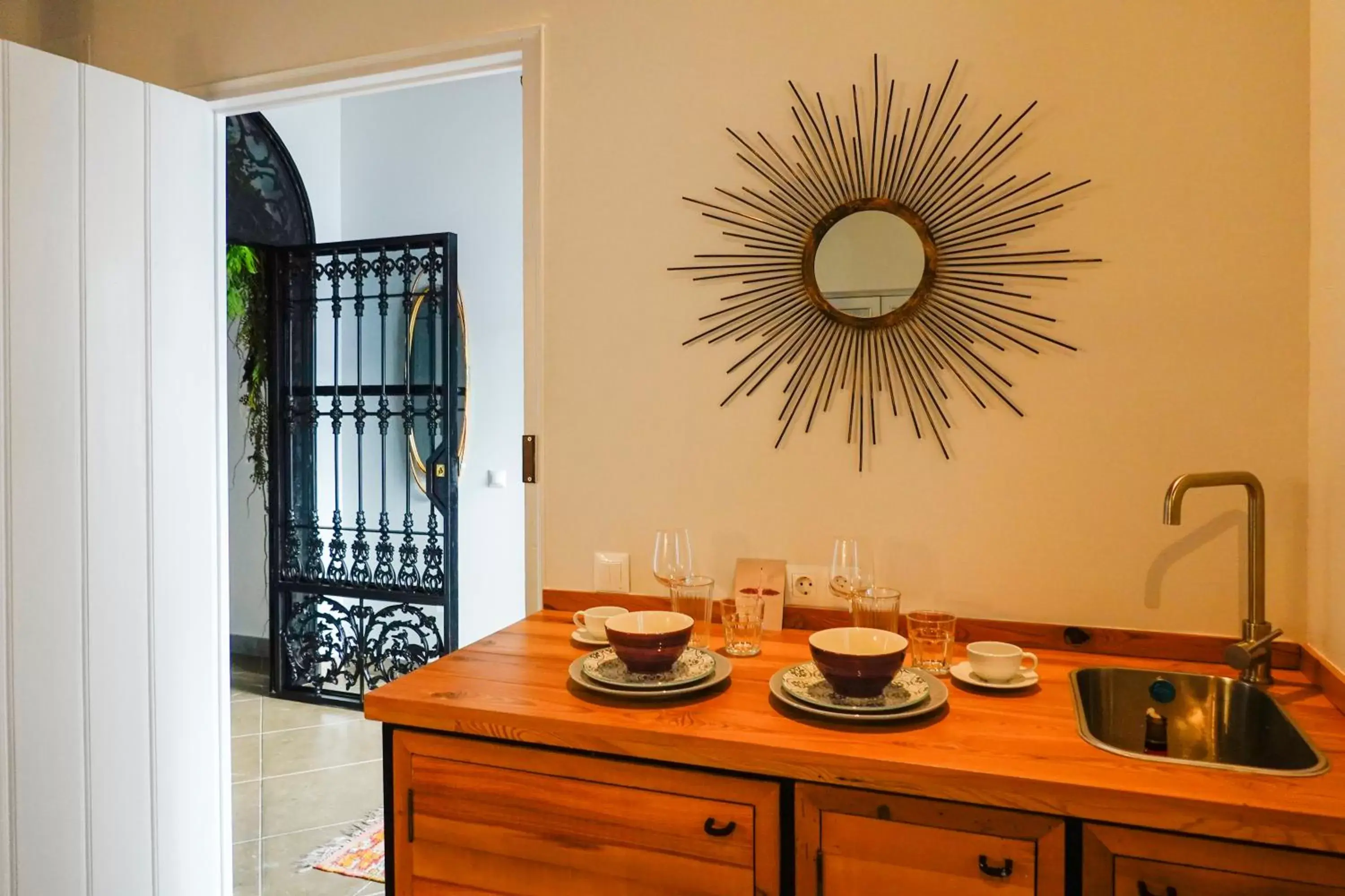 Dining area in Hospederia Santa Clara