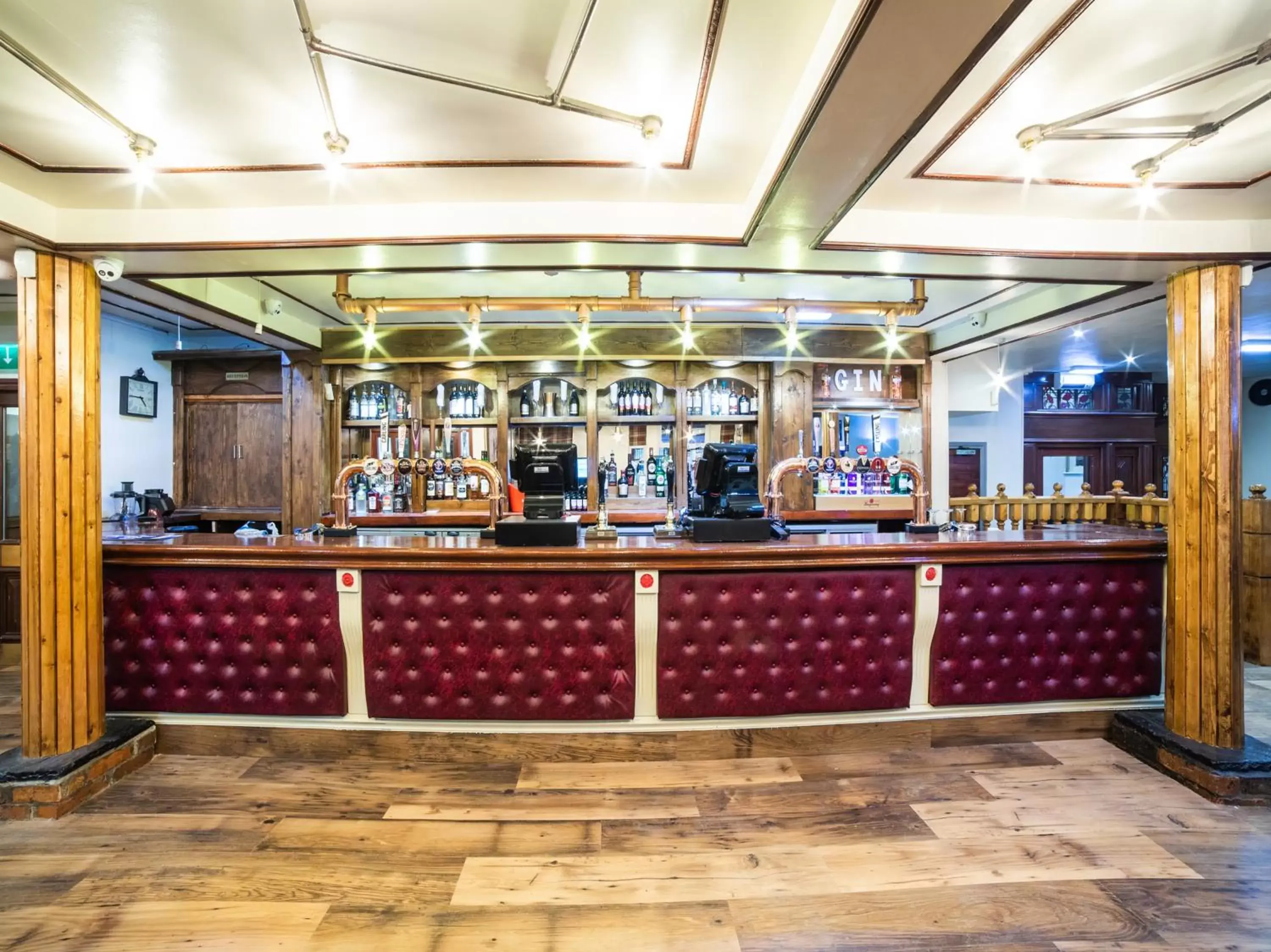 Lounge or bar in Churchill's Hotel