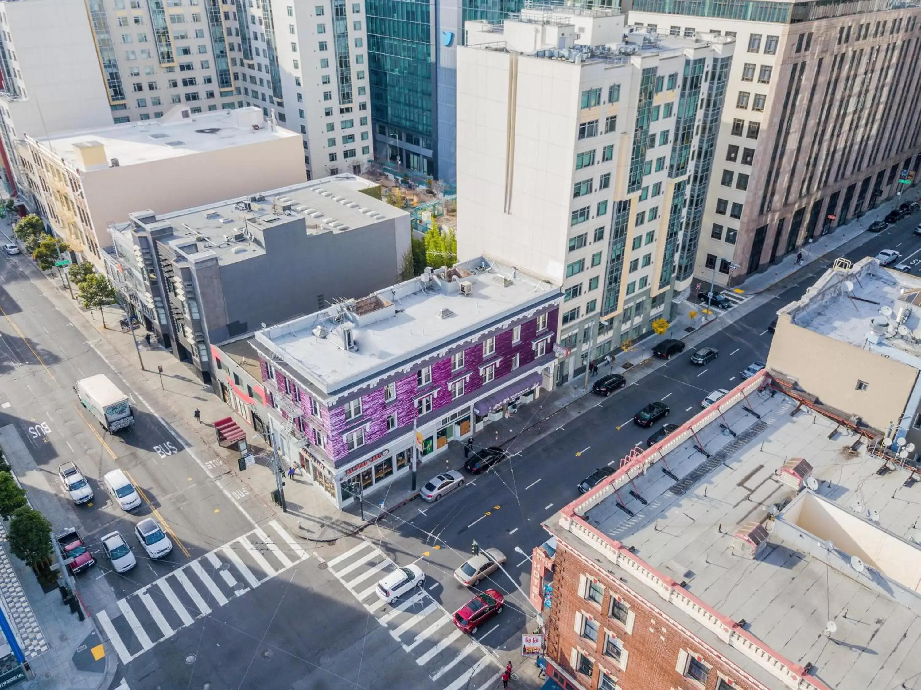 Bird's eye view, Bird's-eye View in Ram's Hotel