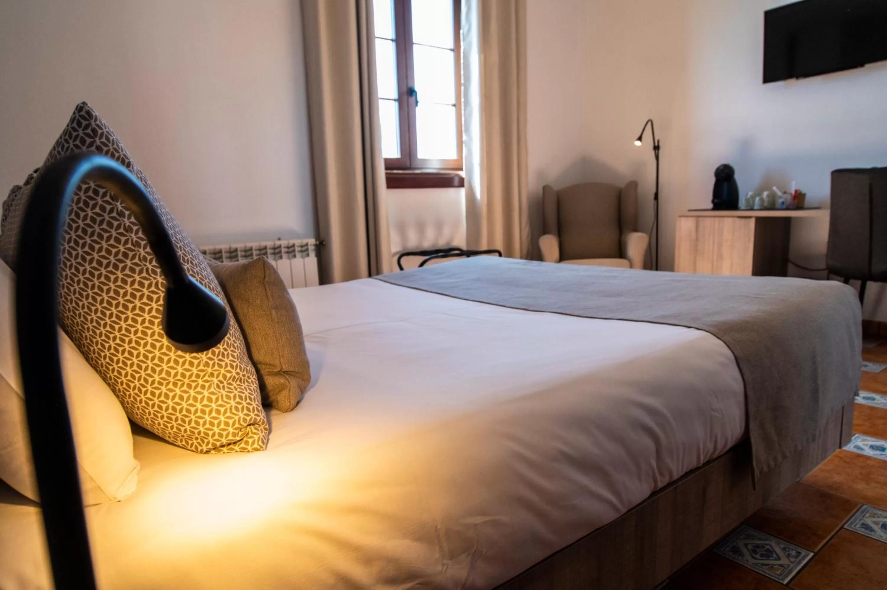 Bed in Hotel El Tejar & Spa