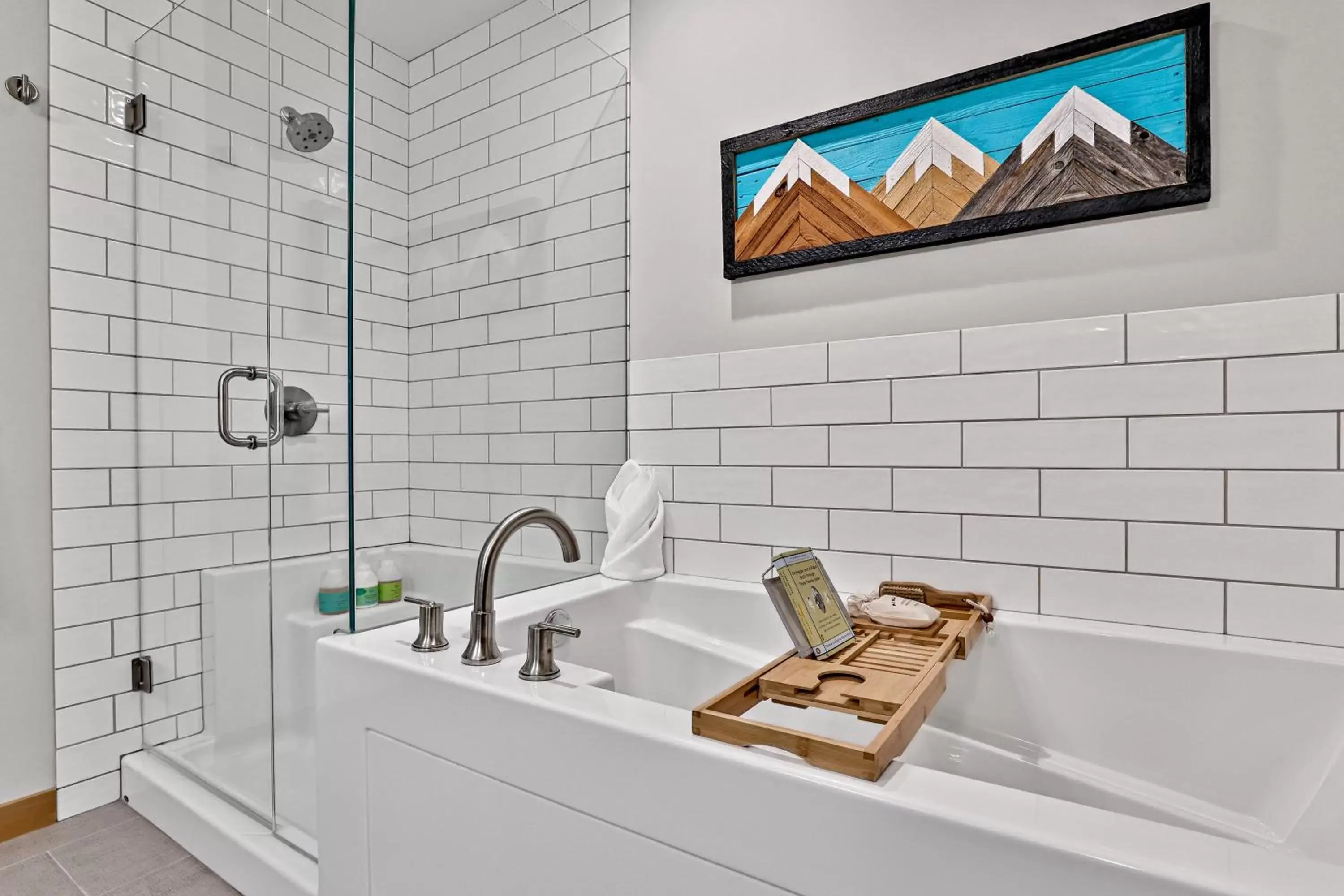 Bathroom in Tamarack Lodge by Spring Creek Vacations