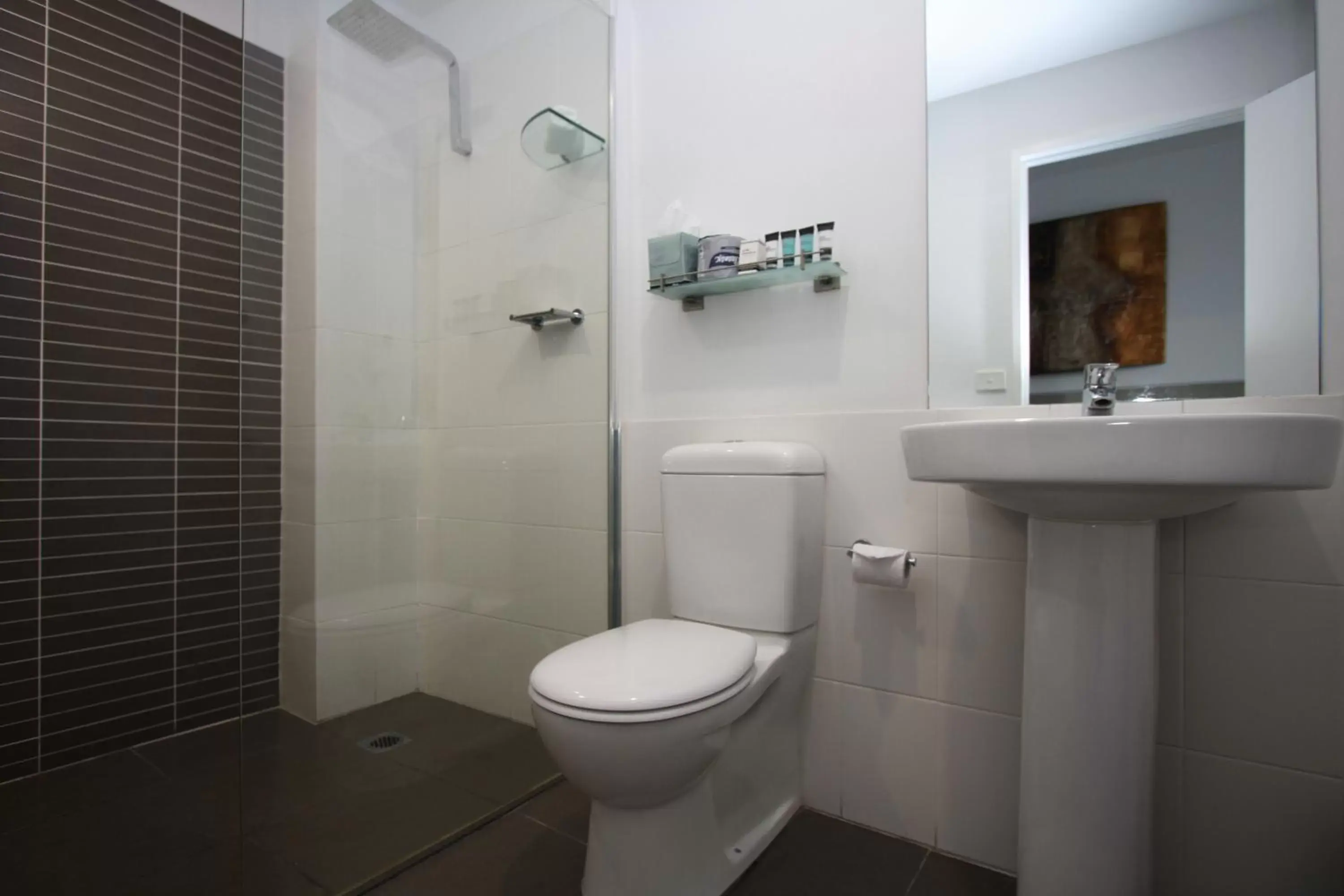 Bathroom in Honeysuckle Executive Apartments