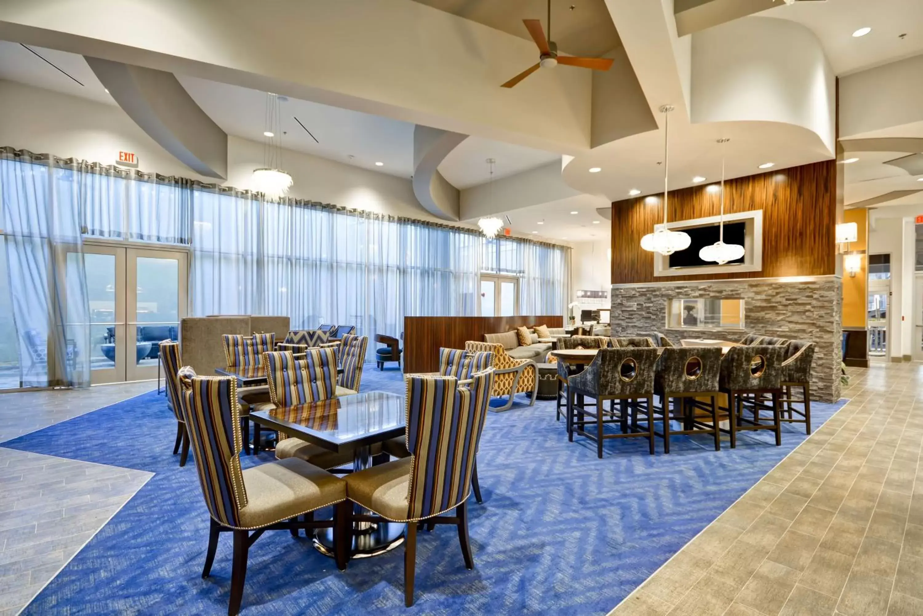 Lobby or reception, Restaurant/Places to Eat in Homewood Suites by Hilton Birmingham Downtown Near UAB