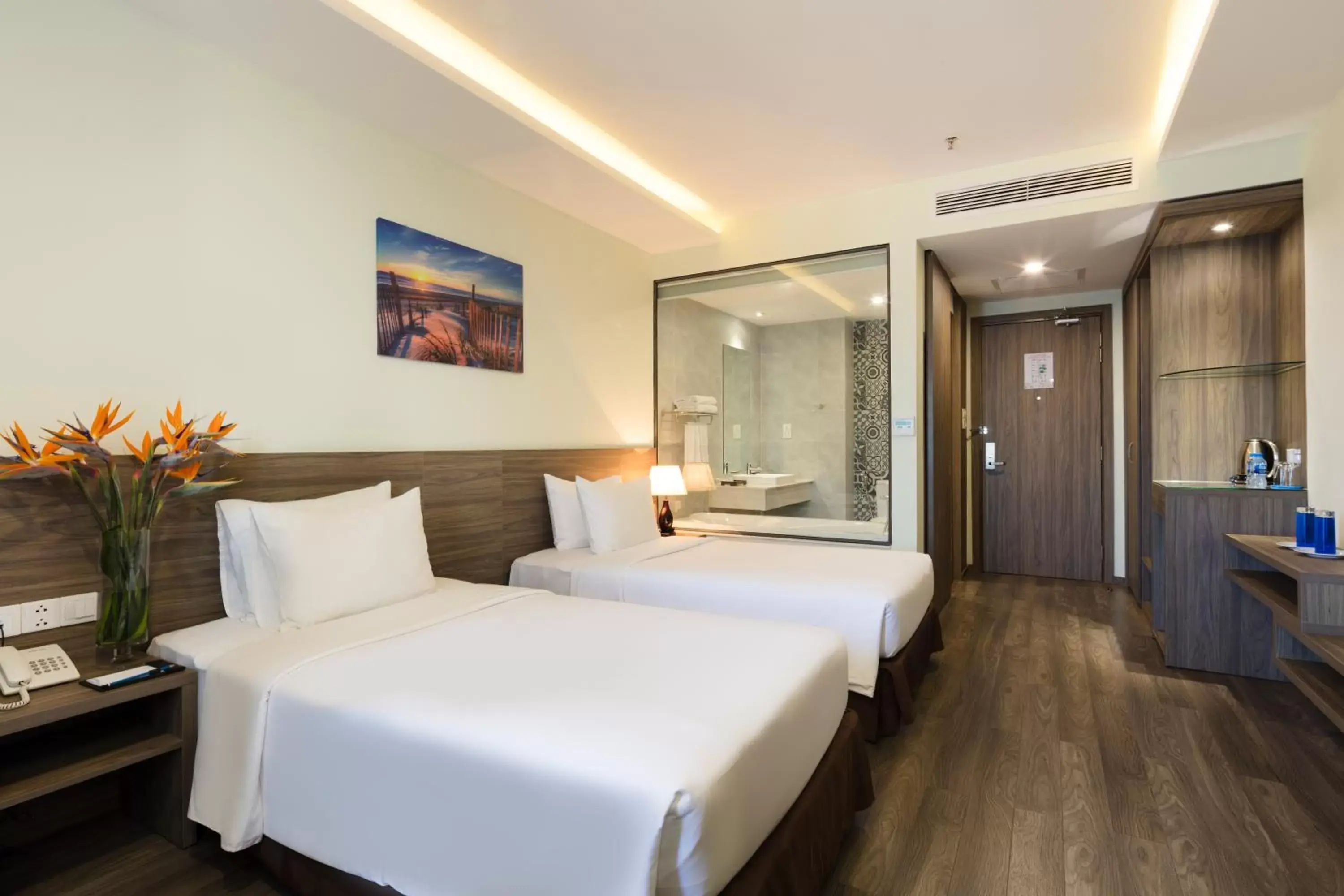 Bed in Xavia Hotel