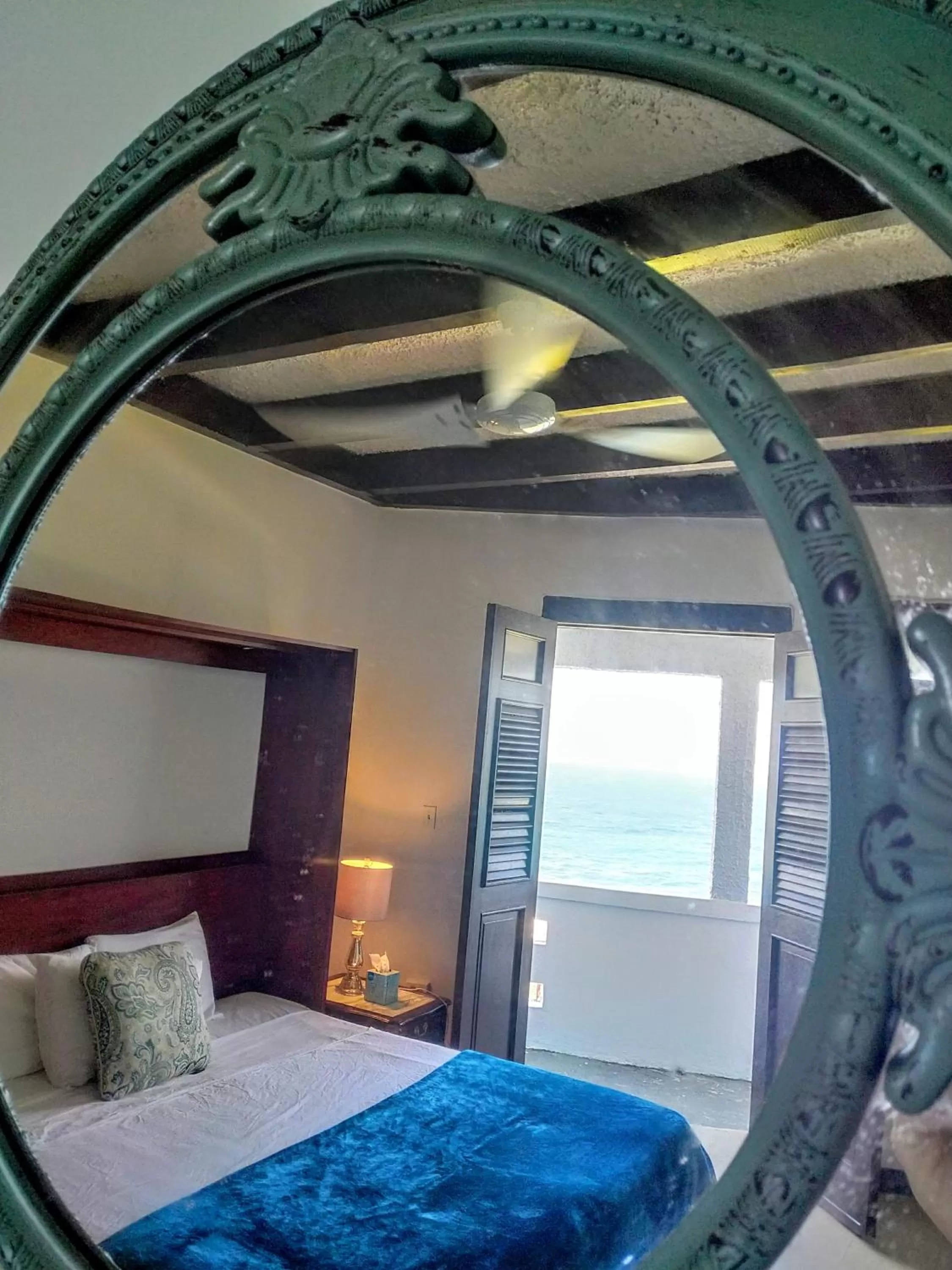 Bed in La Capitana Old San Juan Building