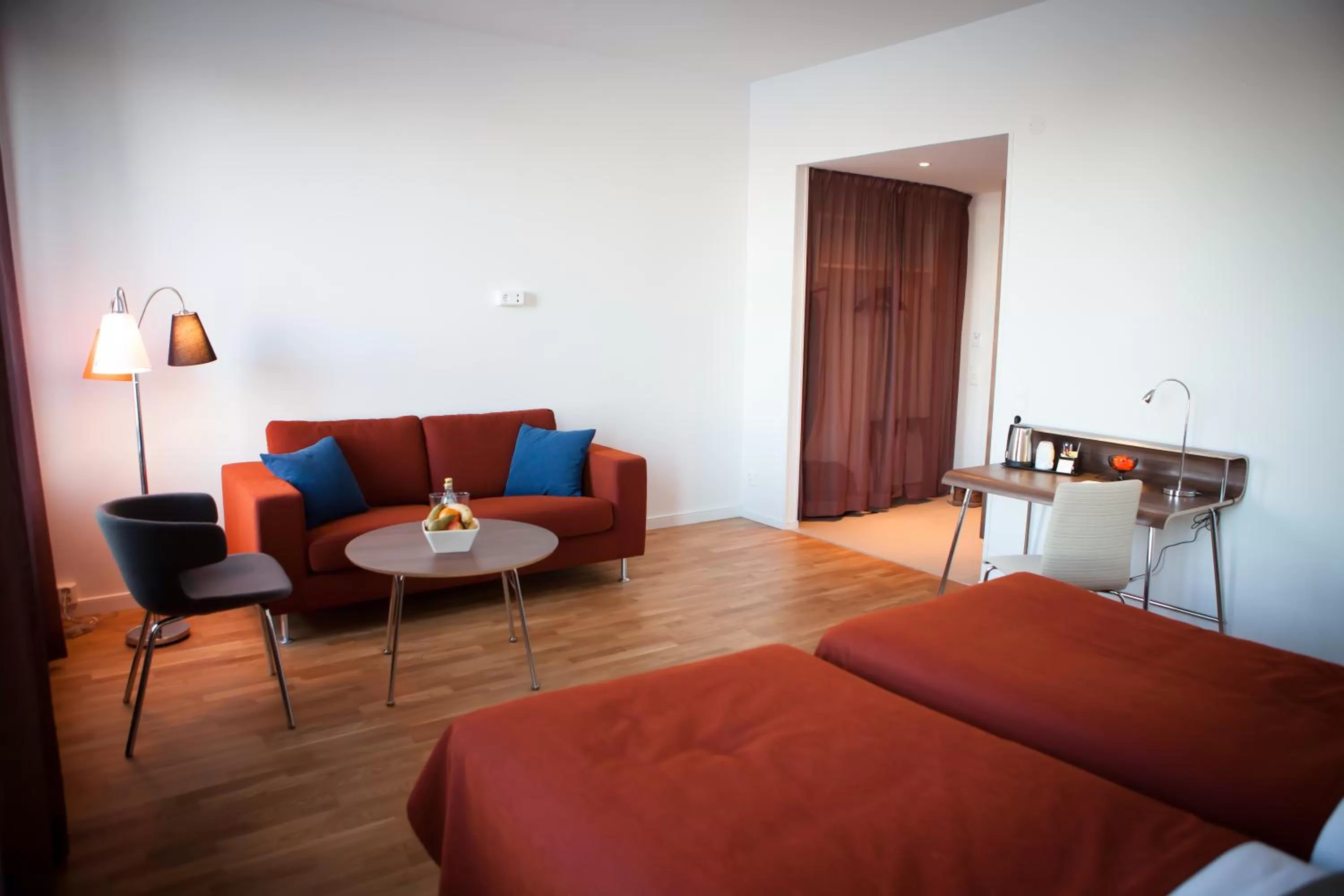 Seating area, Bed in Best Western Hotel River C