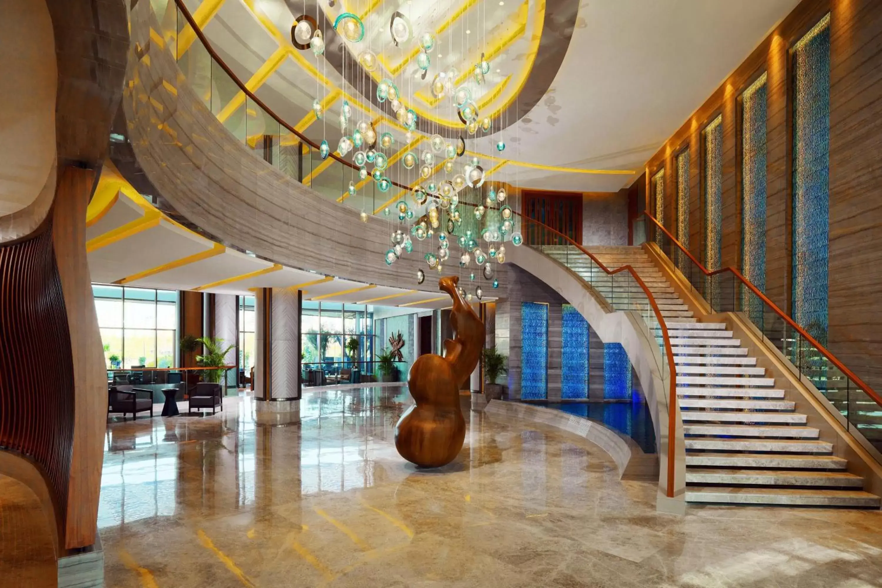 Lobby or reception, Lobby/Reception in Sheraton Grand Adana