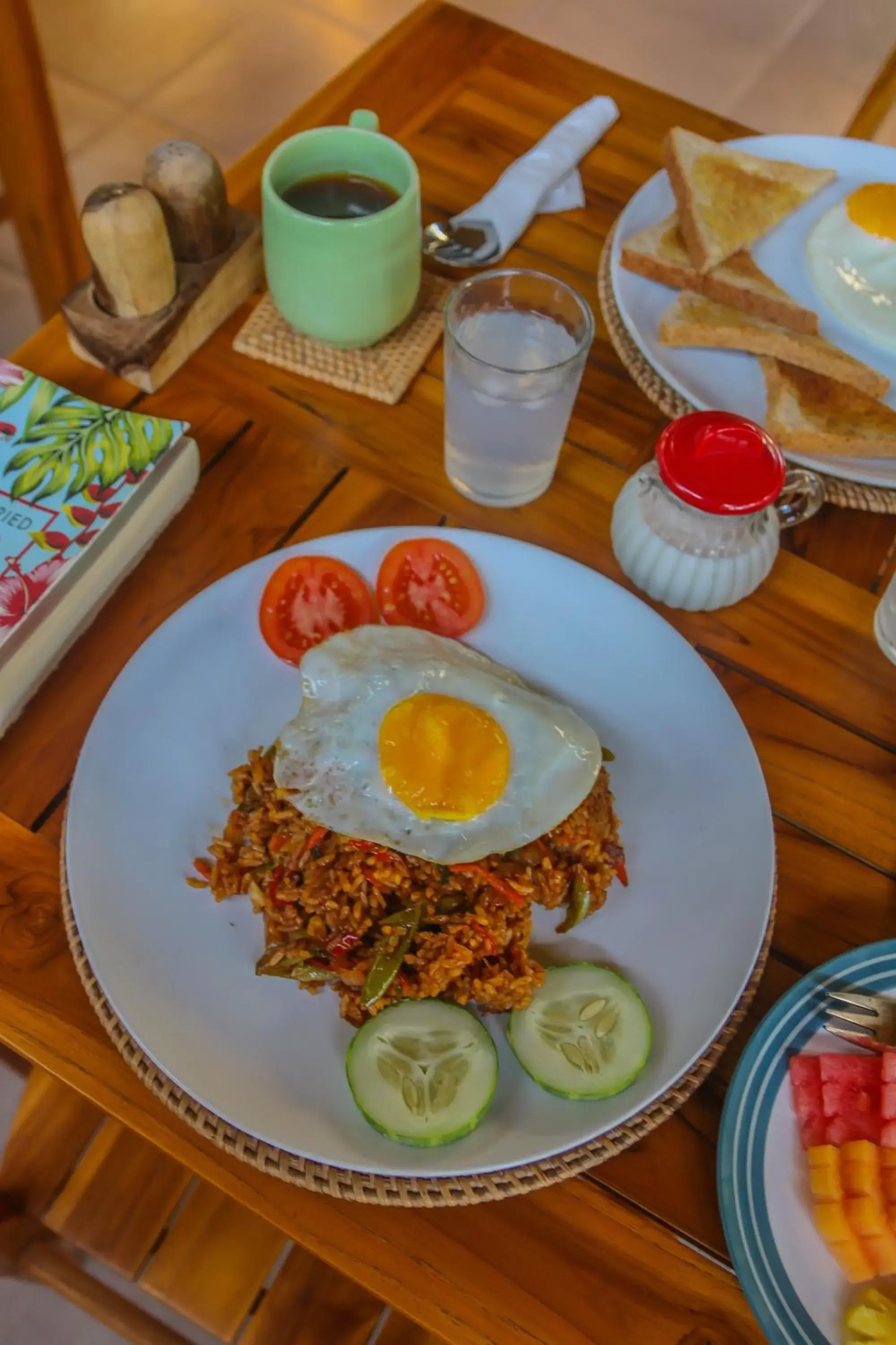 Breakfast in Cozy Cottages Lombok