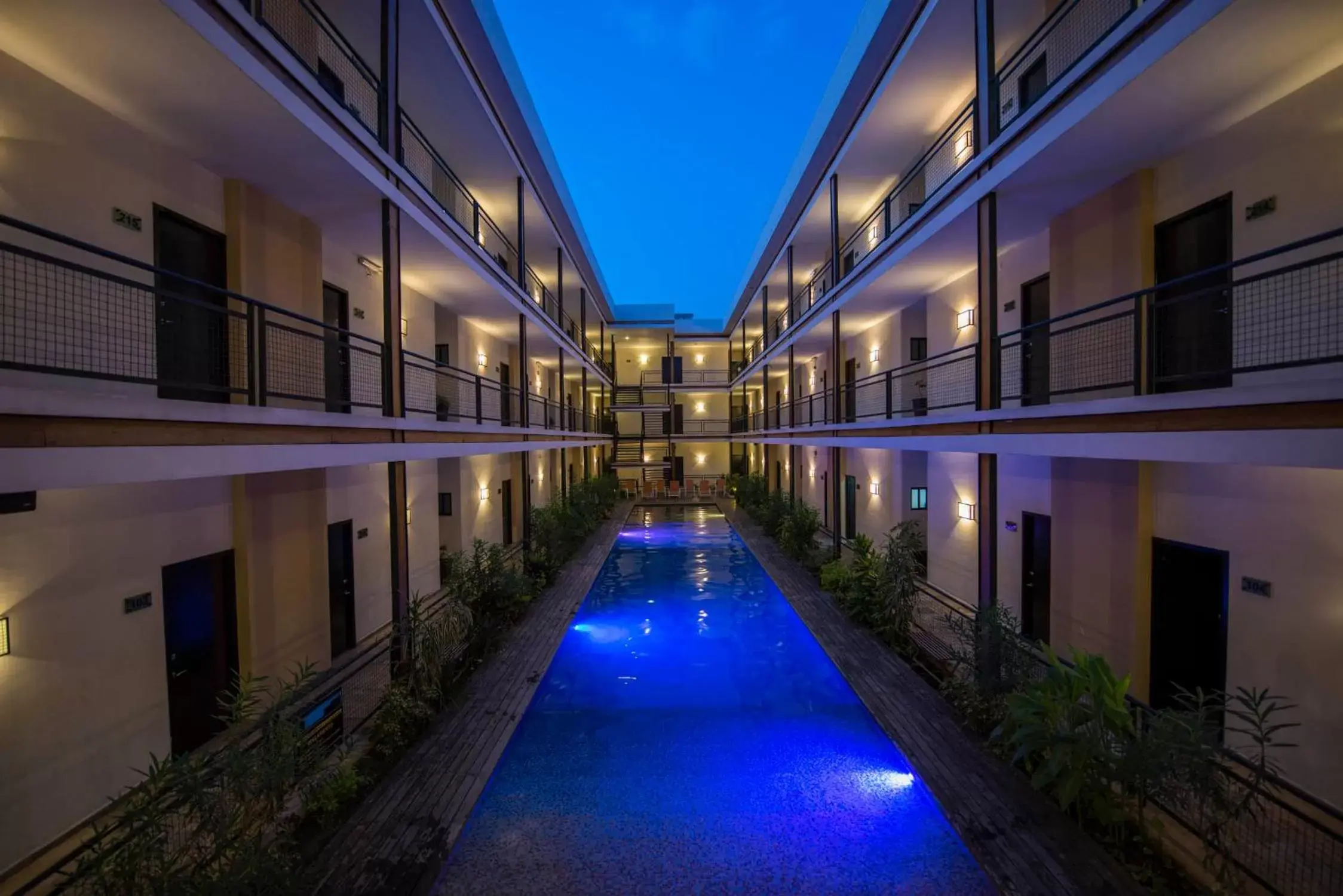 Swimming Pool in Hotel Andiroba Palace