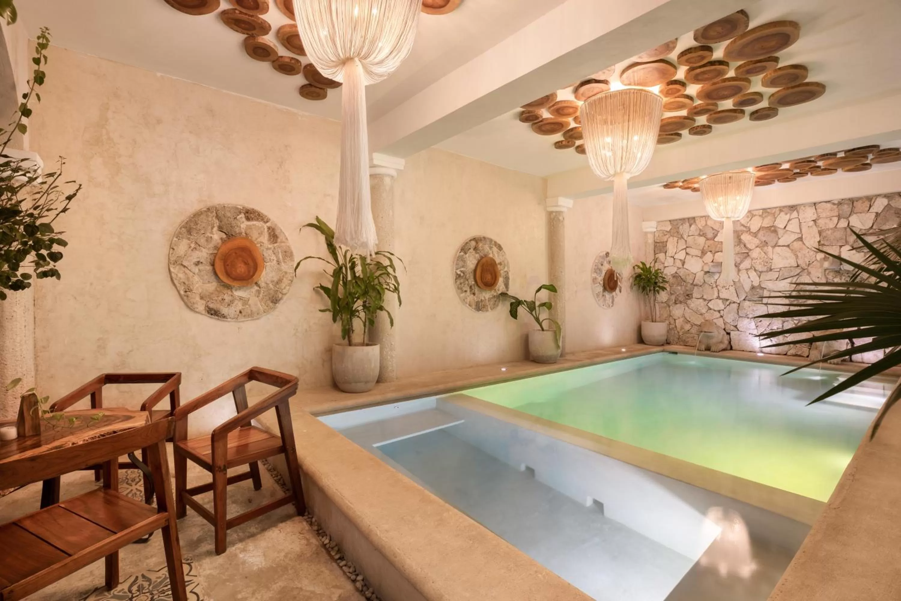 Pool view in Le Muuch Hotel Boutique