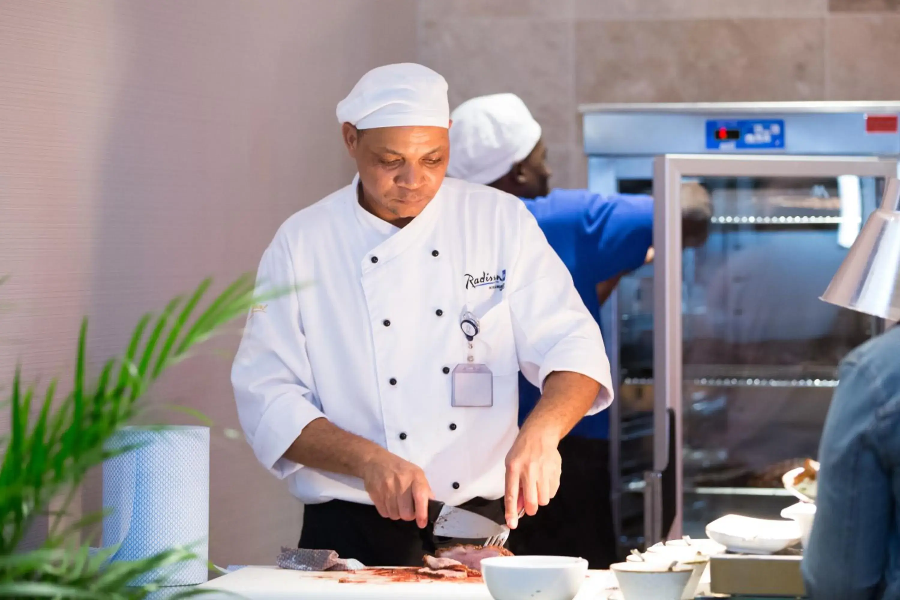 Staff in Radisson Blu Hotel & Residence Maputo