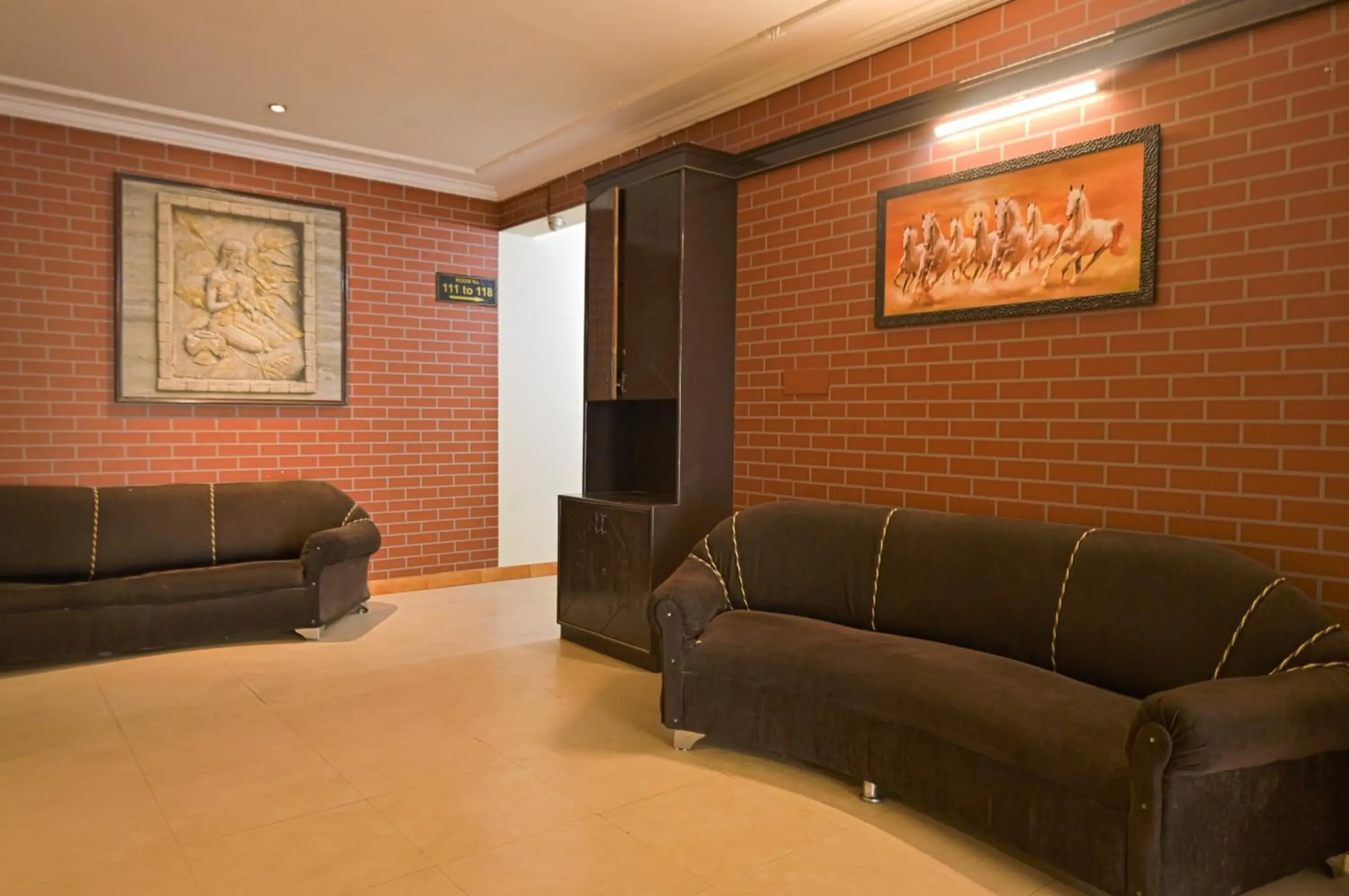 Living room in The Byke Grassfield Resort