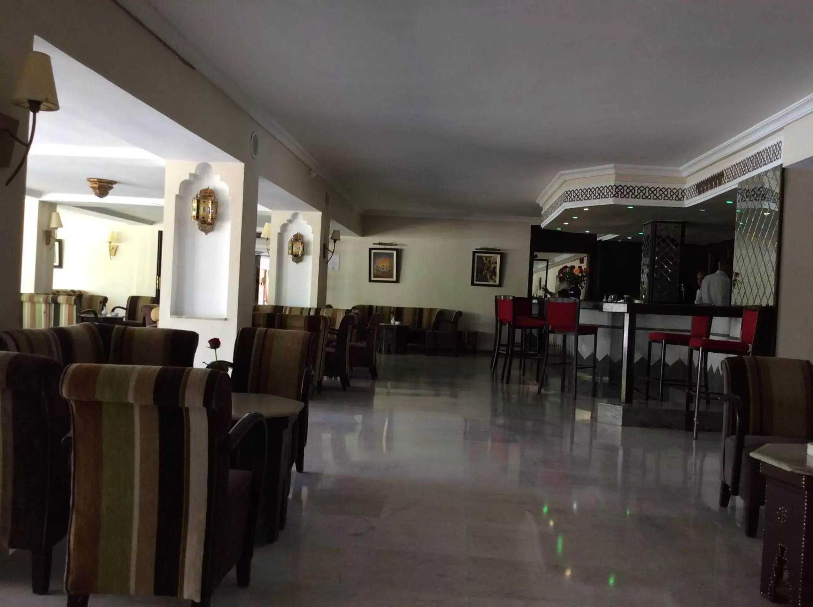 Lobby or reception in Chems Hotel