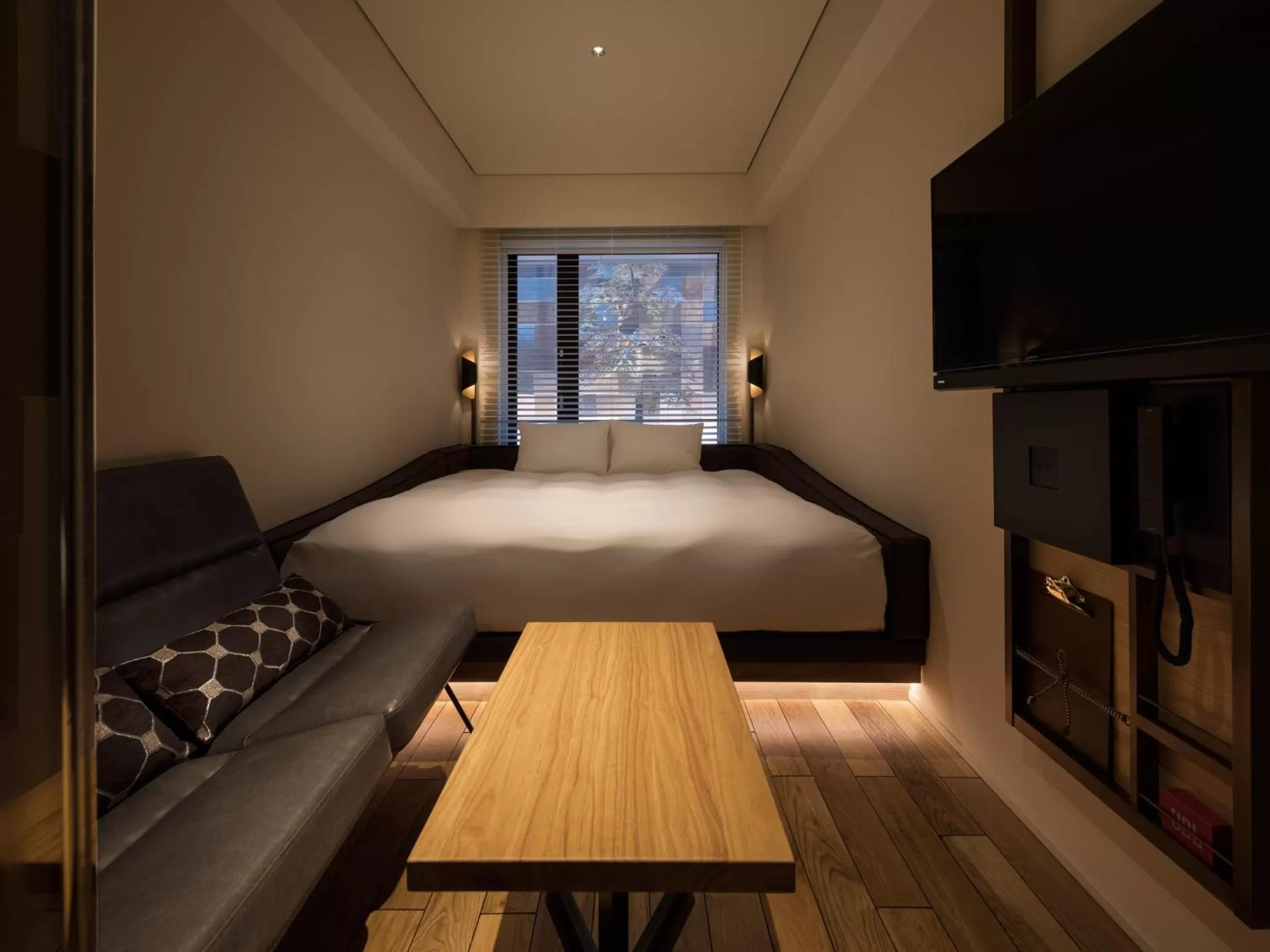 Photo of the whole room, Bed in Kyoto Granbell Hotel