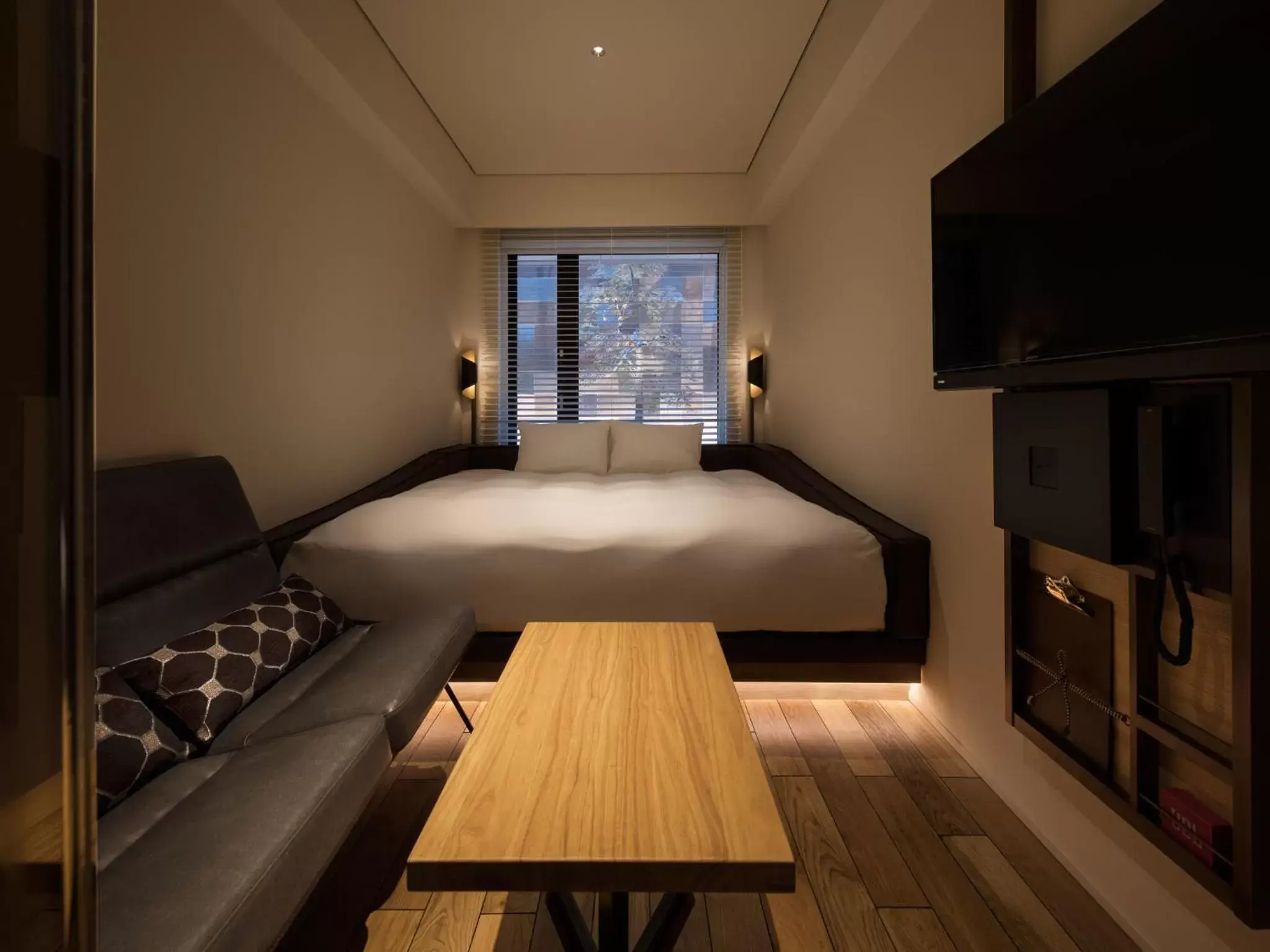 Photo of the whole room, TV/Entertainment Center in Kyoto Granbell Hotel