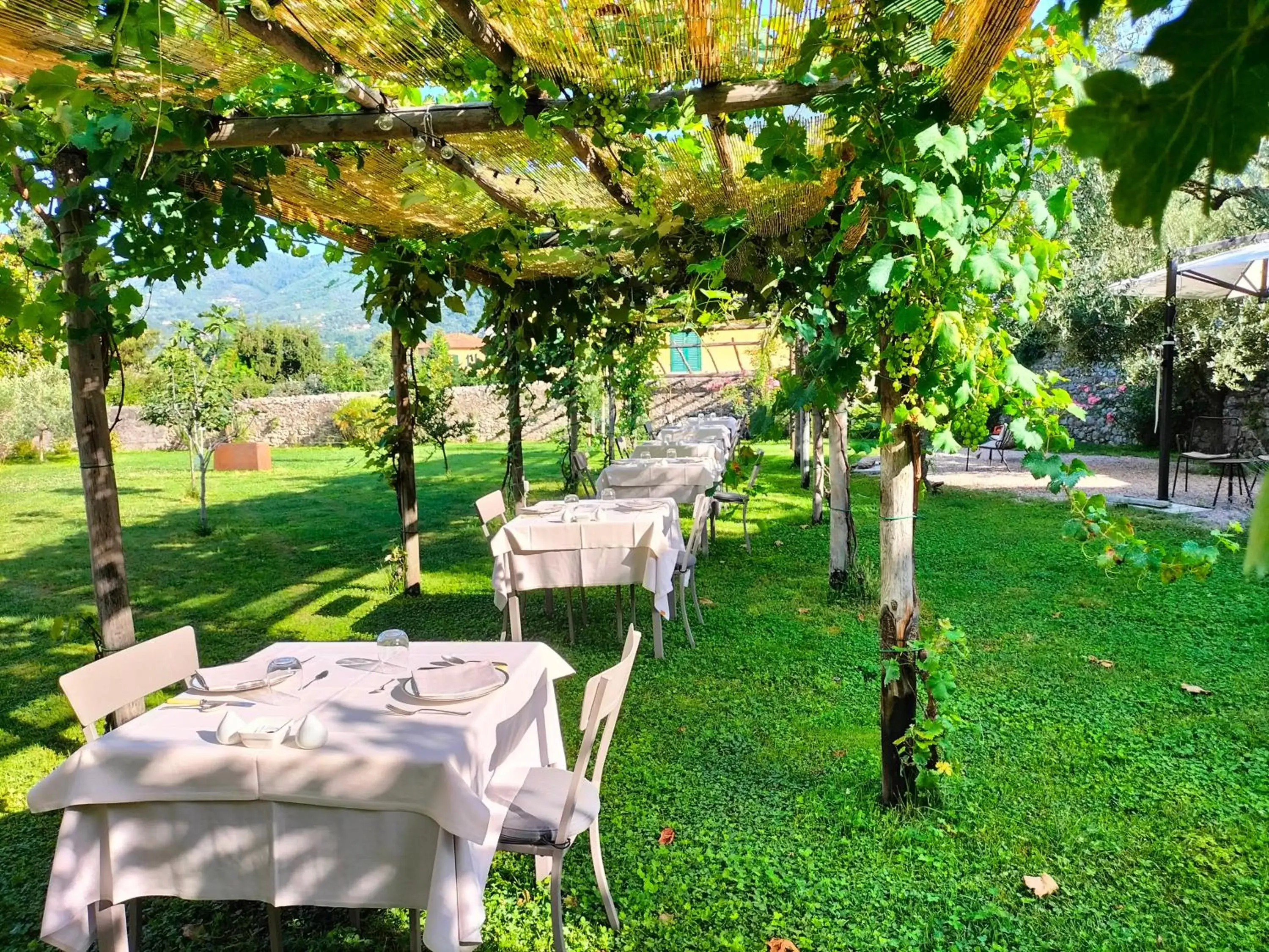 Breakfast, Garden in Badia Giulia Prestigious Historical B&B