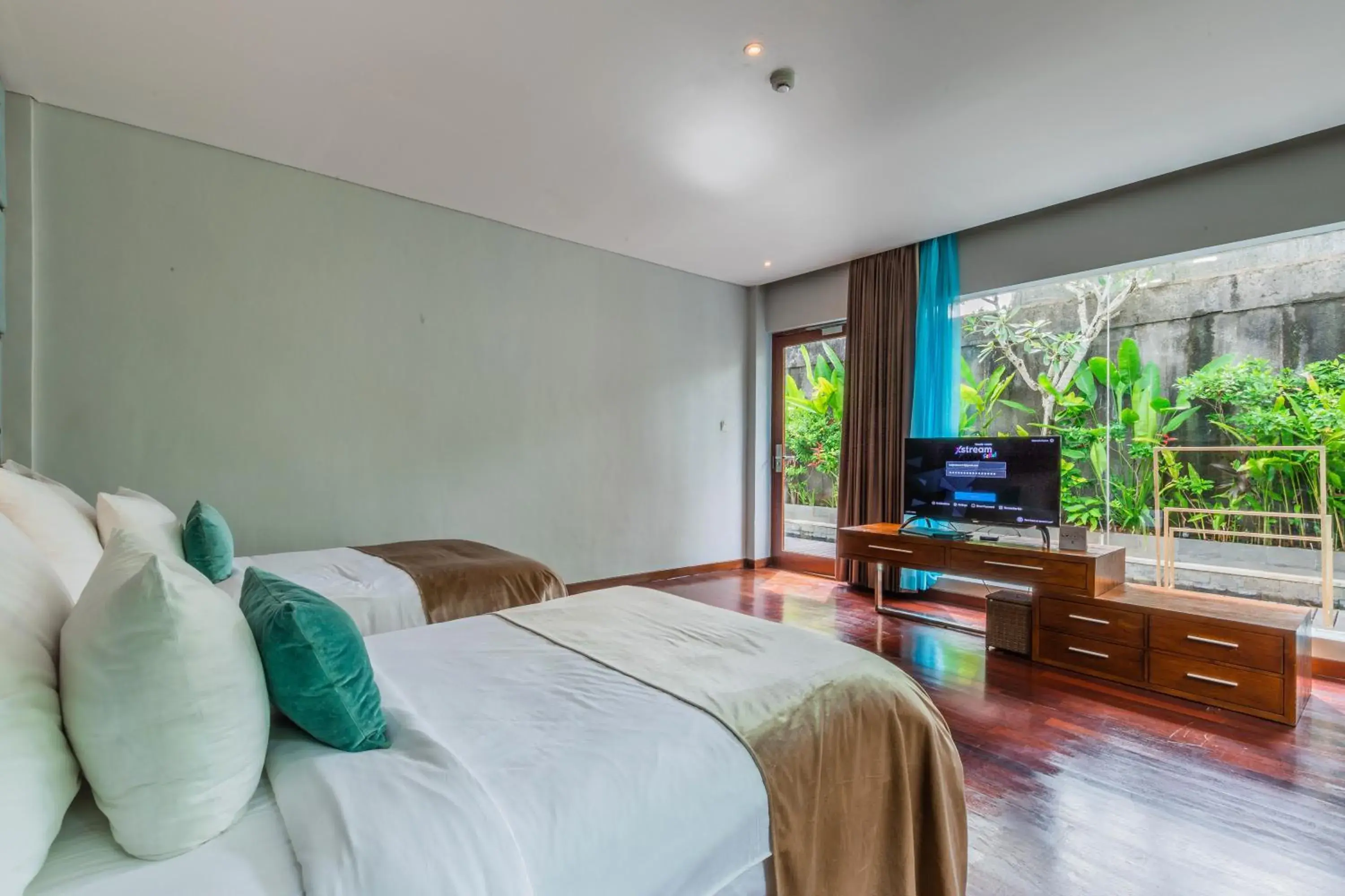 Bedroom in The Leaf Jimbaran Luxury Villas