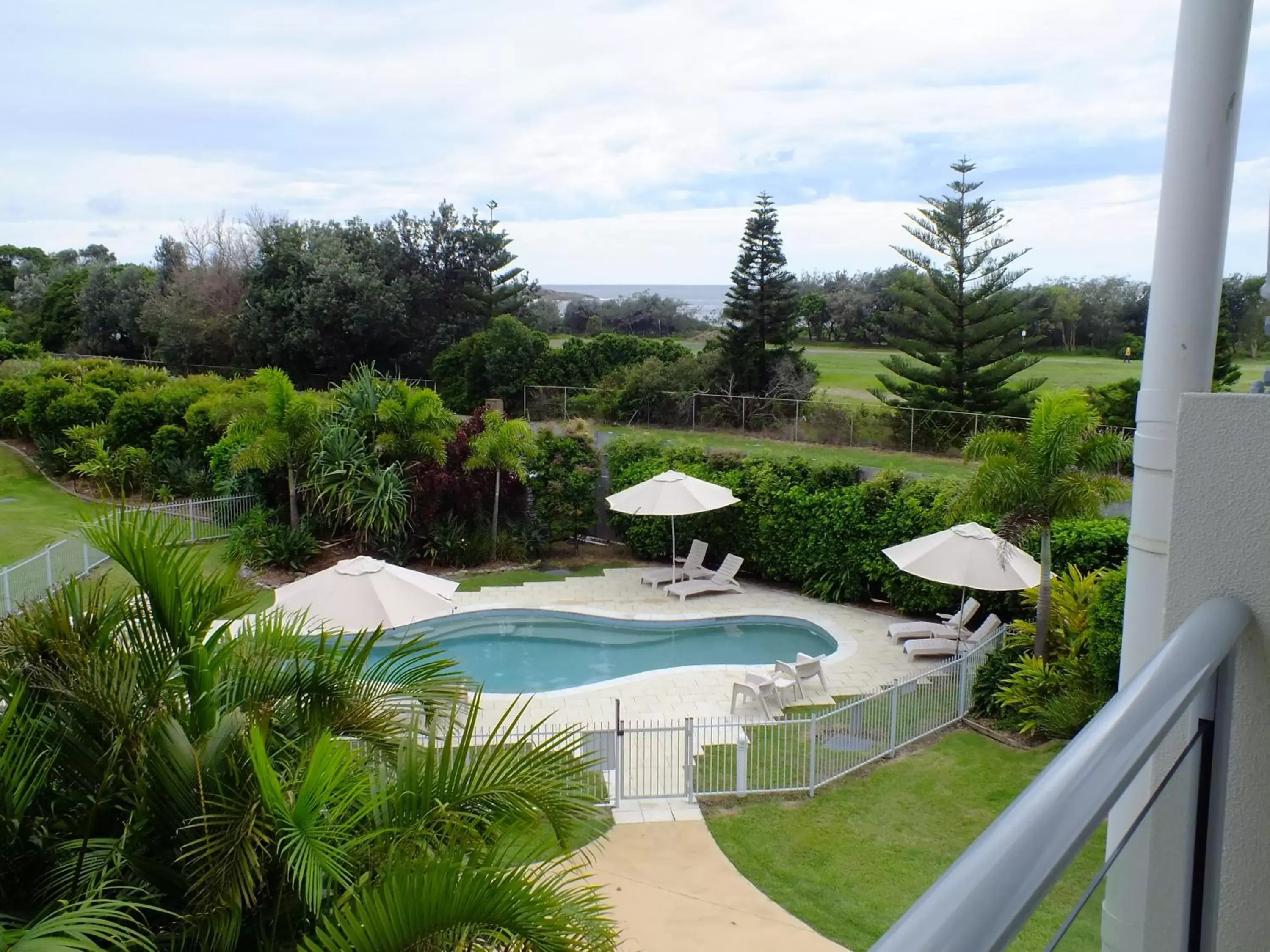 Swimming pool, Pool View in Pacific Marina Apartments