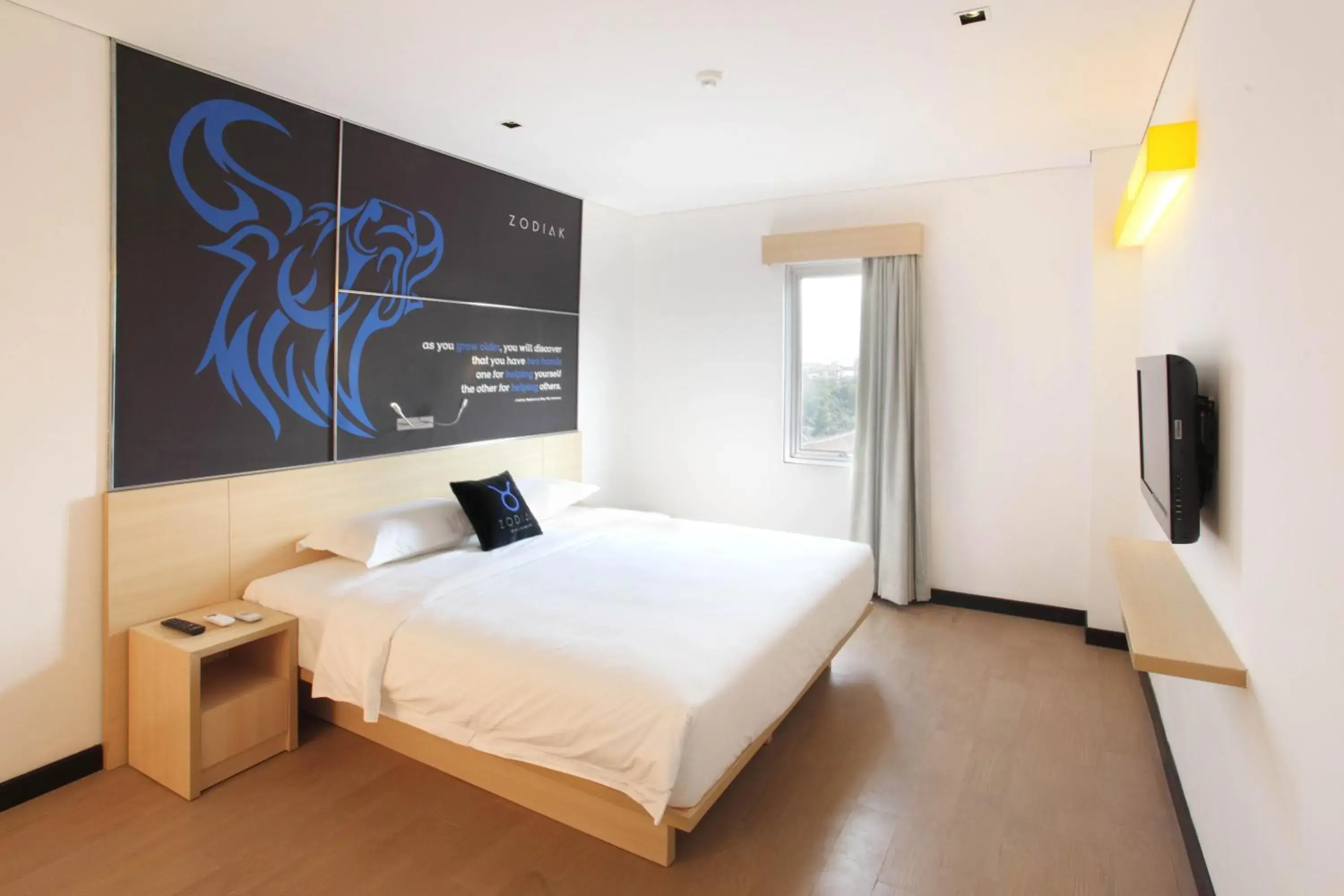 Bed in Zodiak Paskal by KAGUM Hotels