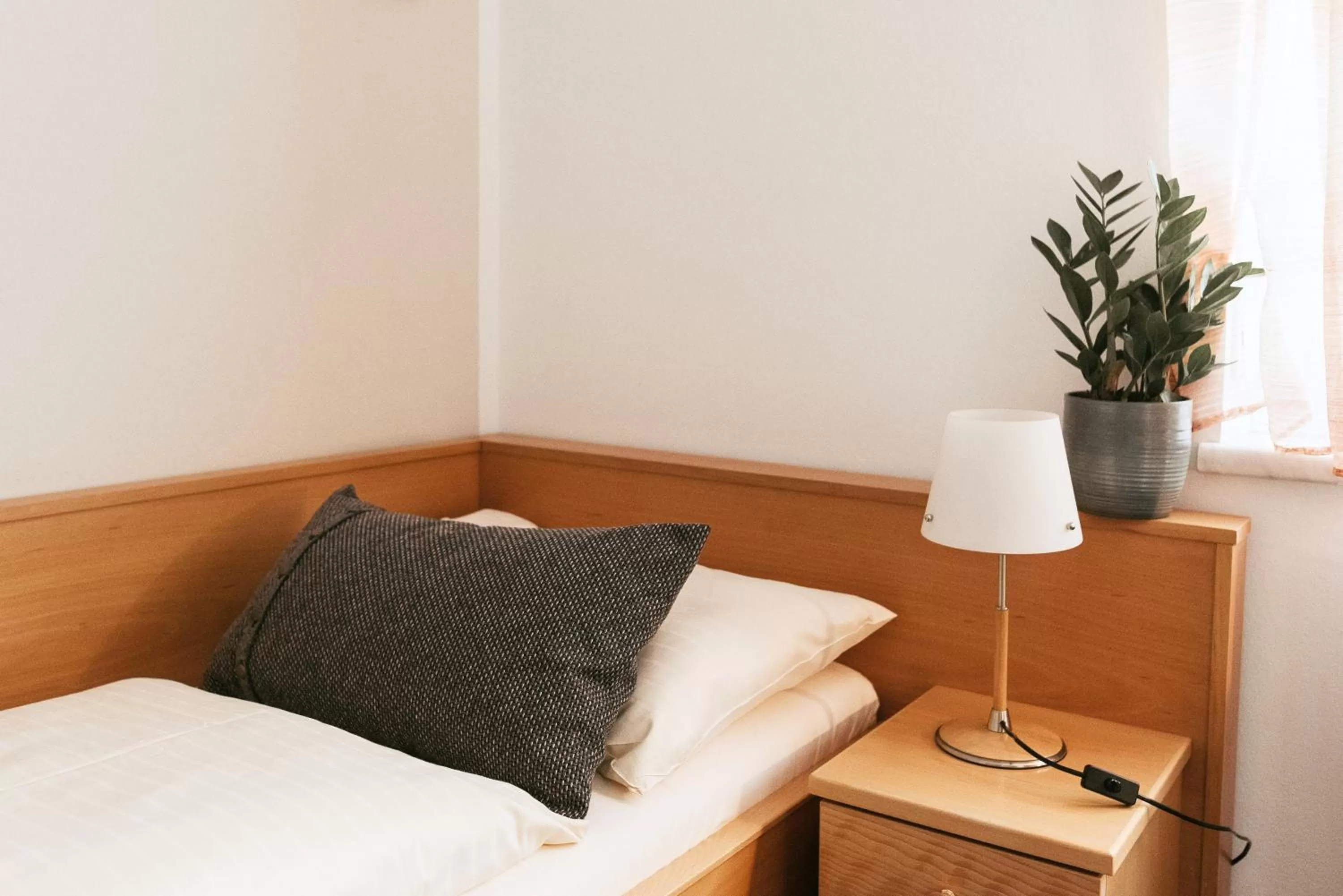 Bed in Restaurant Gästehaus Feldkirchen