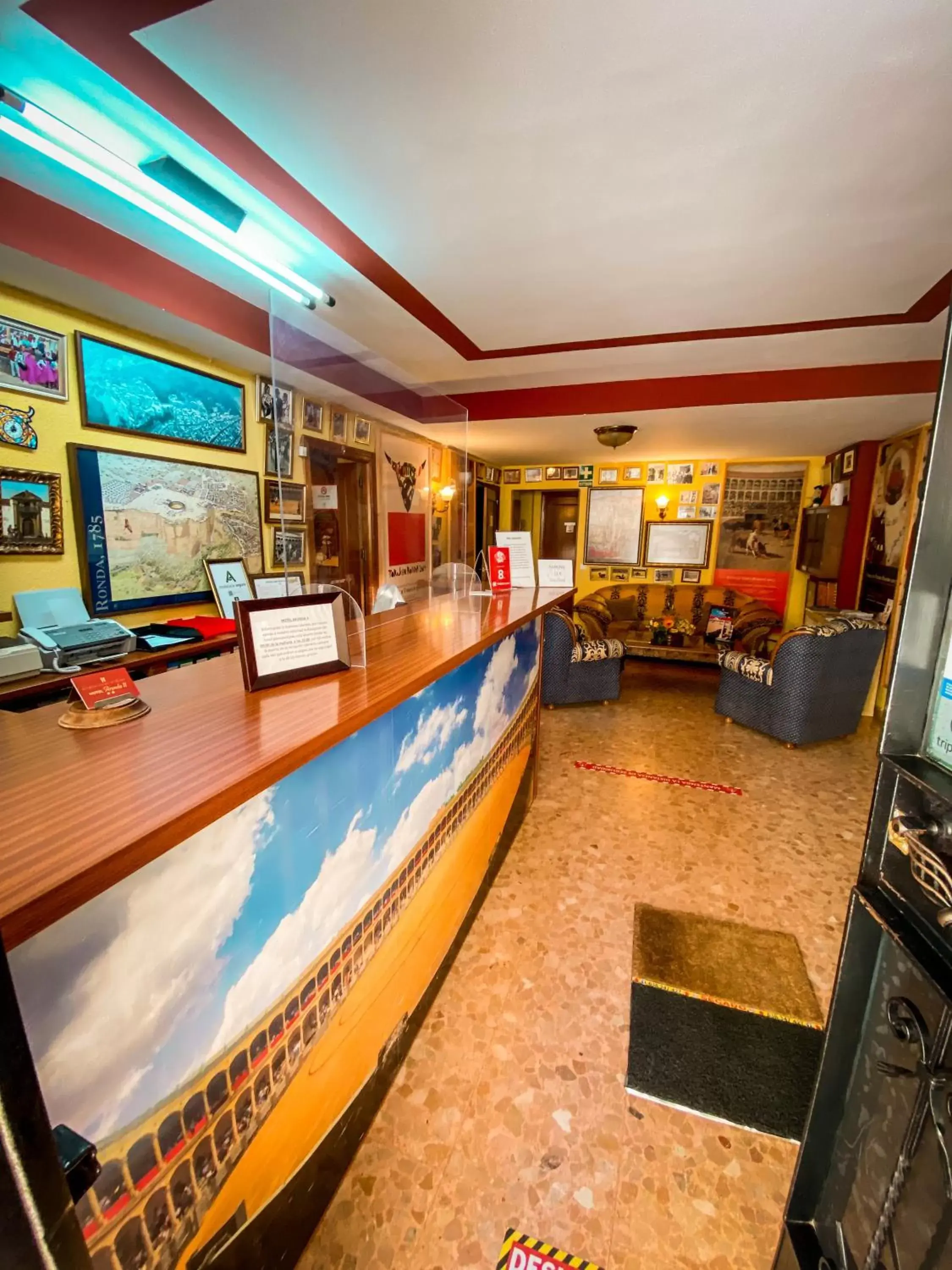 Lobby or reception in Hotel Arunda II Lobby or reception in Hotel Arunda II