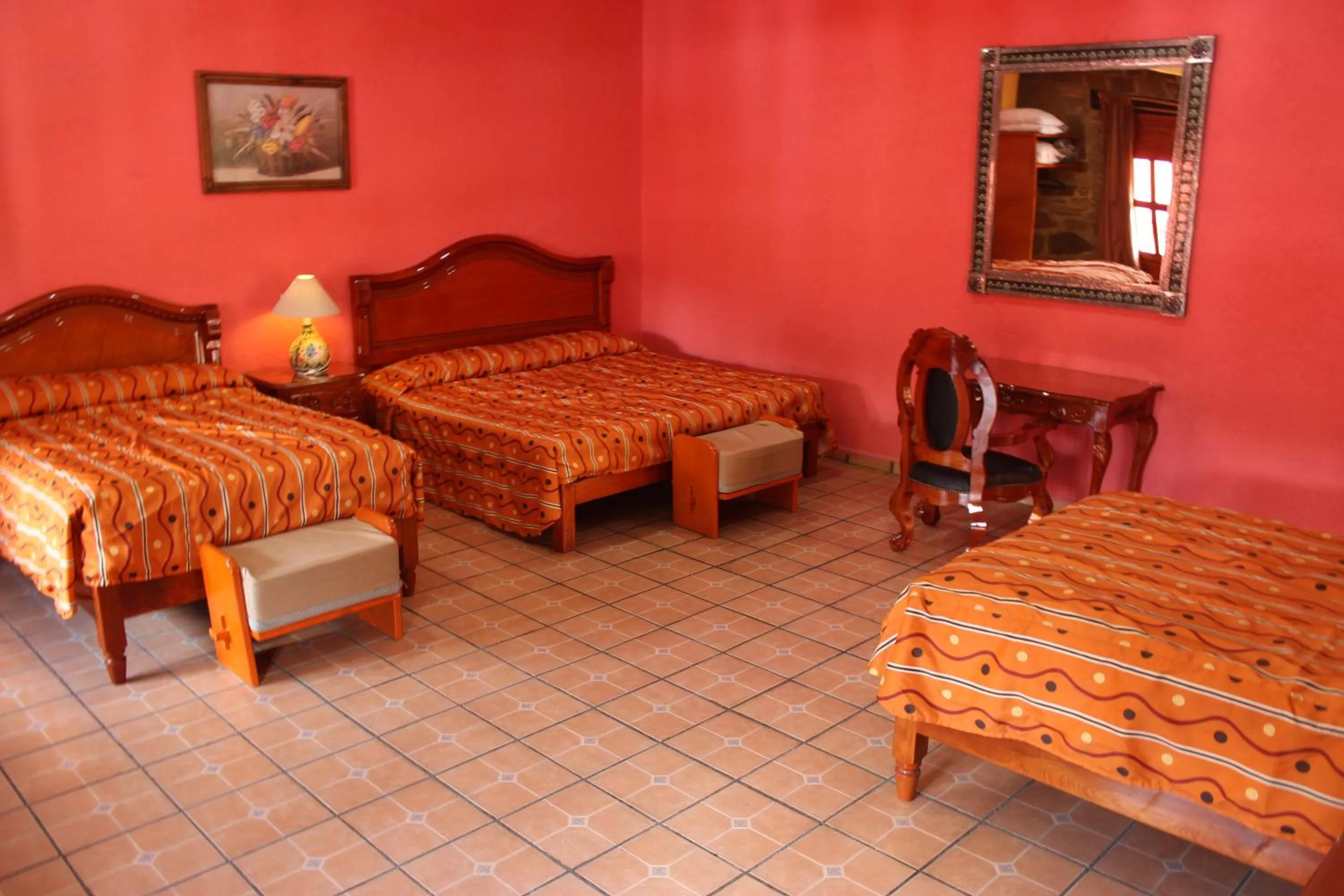 Bed in Hotel Boutique Posada la Casona de Cortés