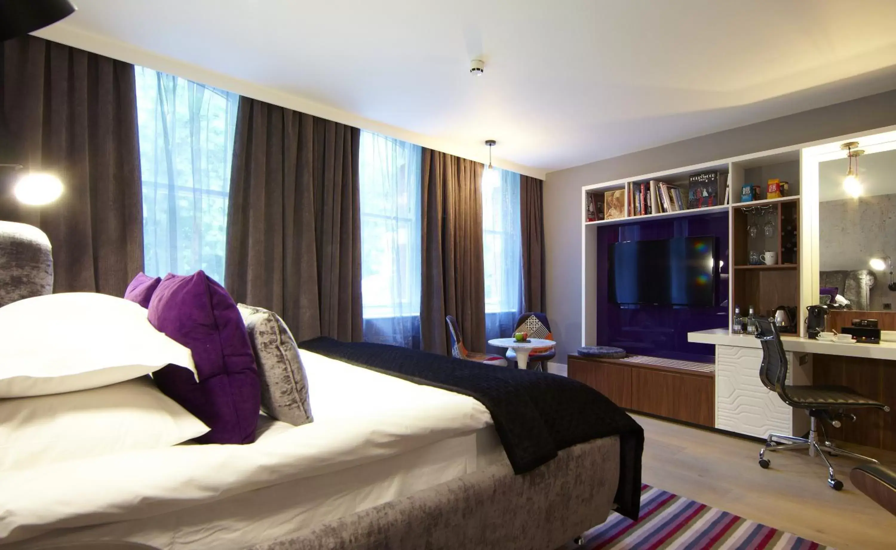 Bedroom in Malmaison London