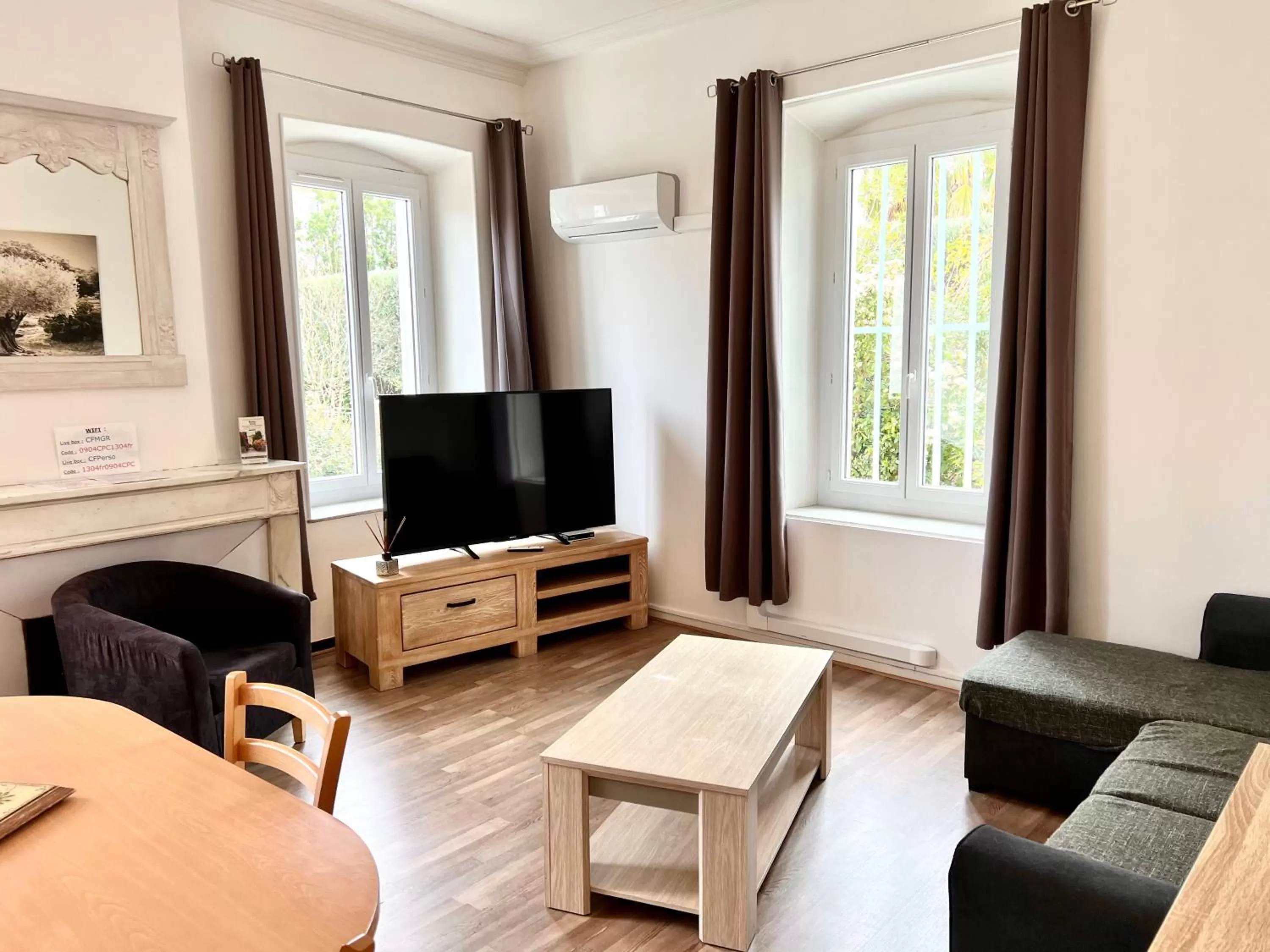 Living room in Domaine de l'Aufrene