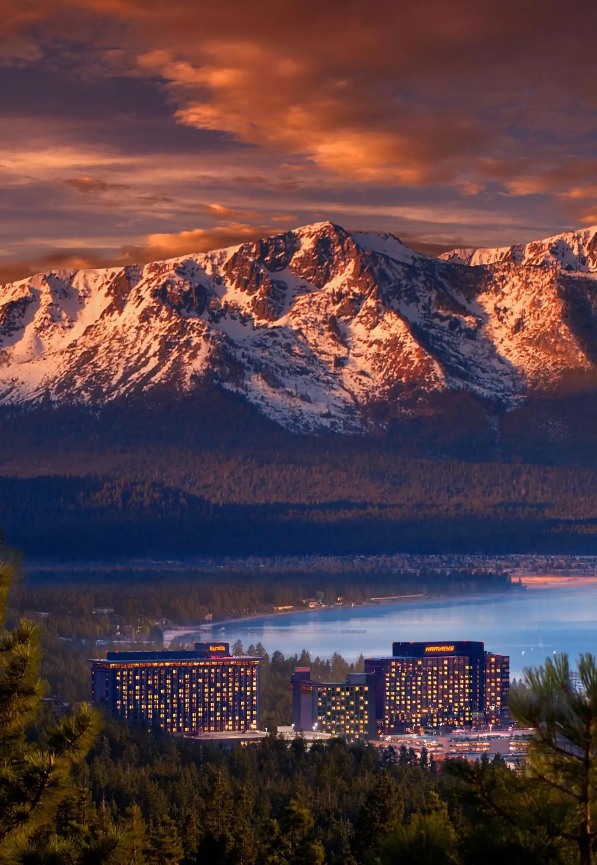 Natural landscape in Harrah's Lake Tahoe Hotel & Casino