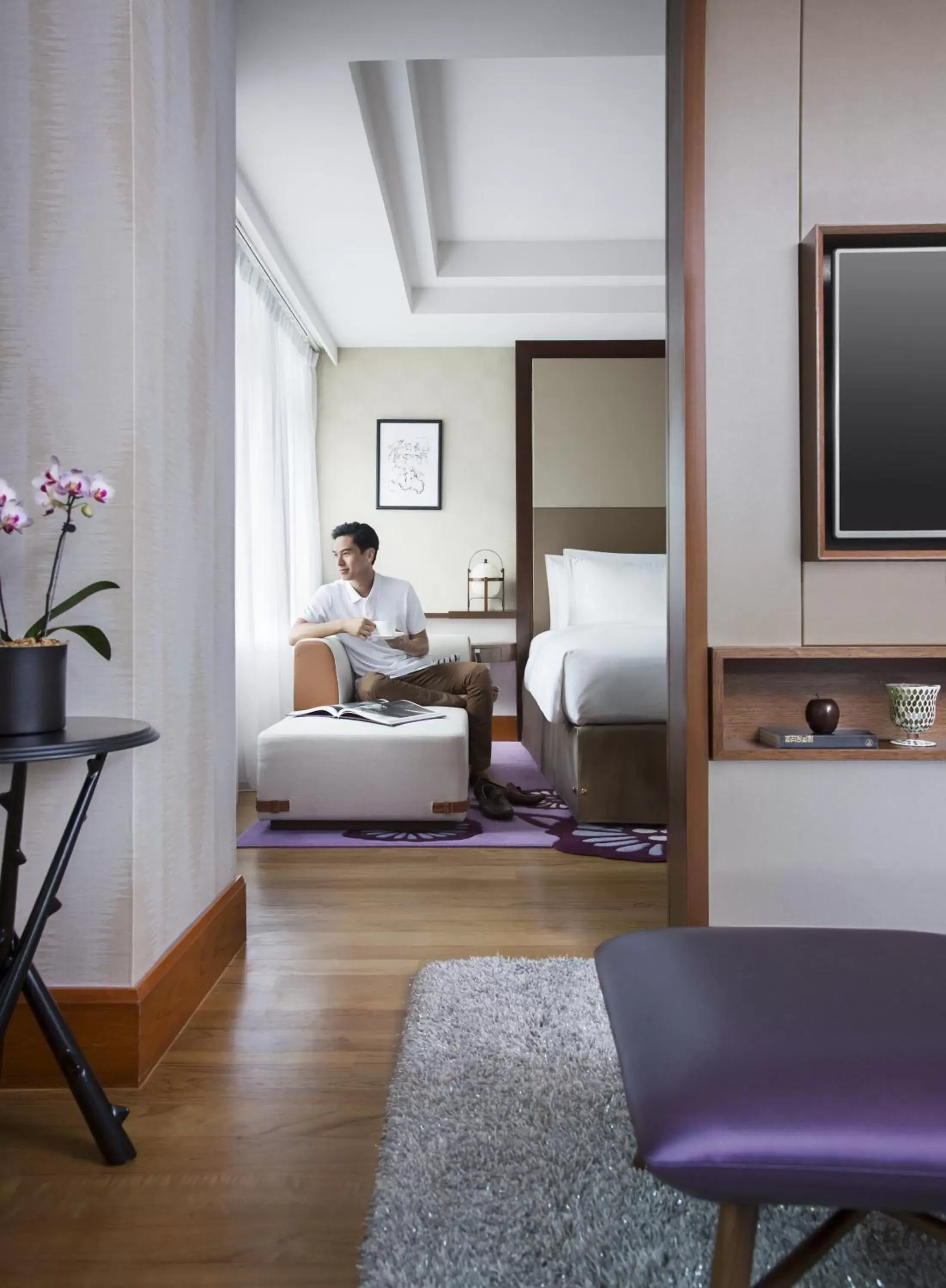 Photo of the whole room, Seating Area in Sofitel Singapore Sentosa Resort & Spa