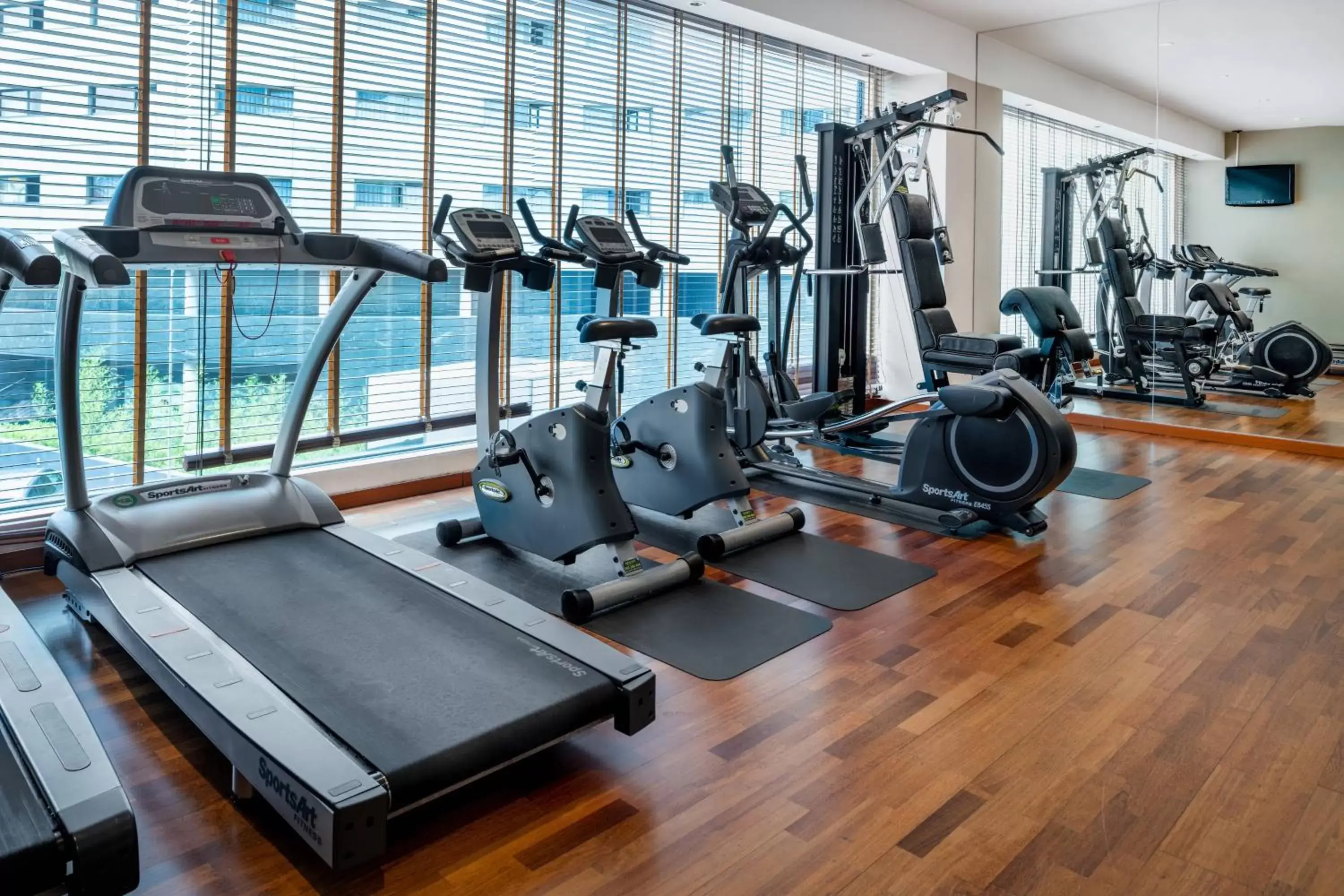 Fitness centre/facilities, Fitness Center/Facilities in AC Hotel A Coruña by Marriott