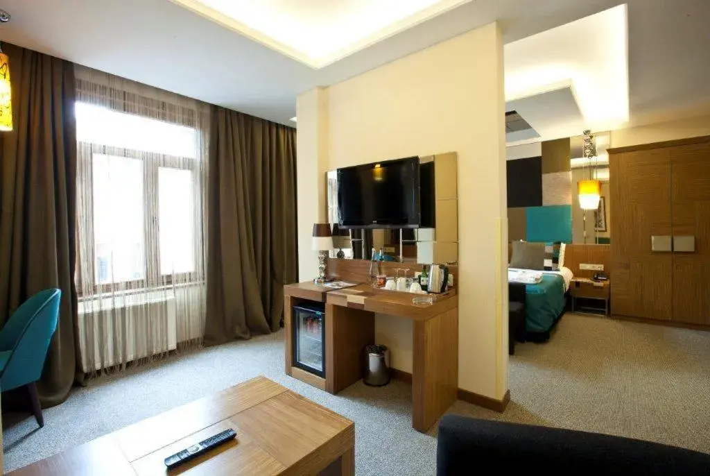 TV and multimedia, TV/Entertainment Center in Collage Pera Hotel
