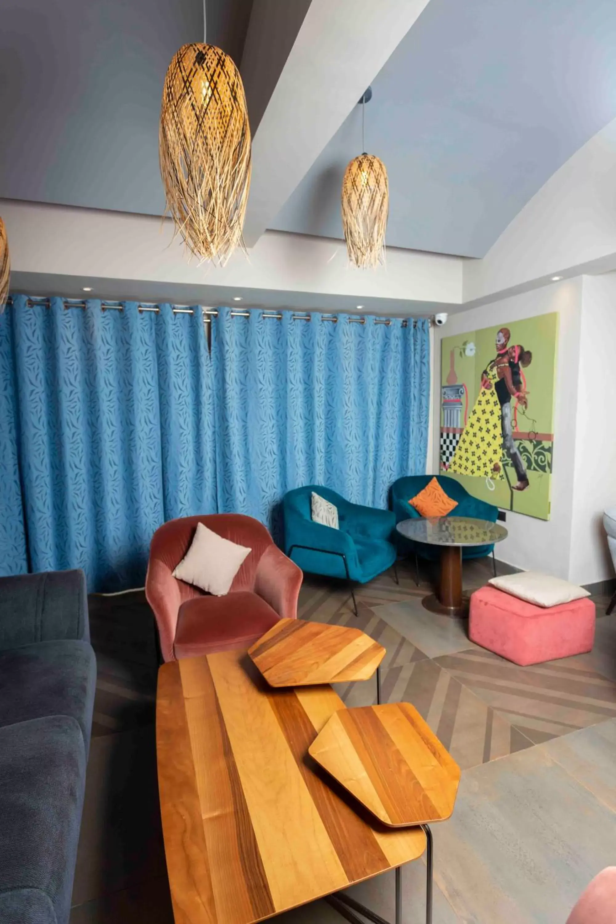 Seating Area in Roots Apartment Hotel