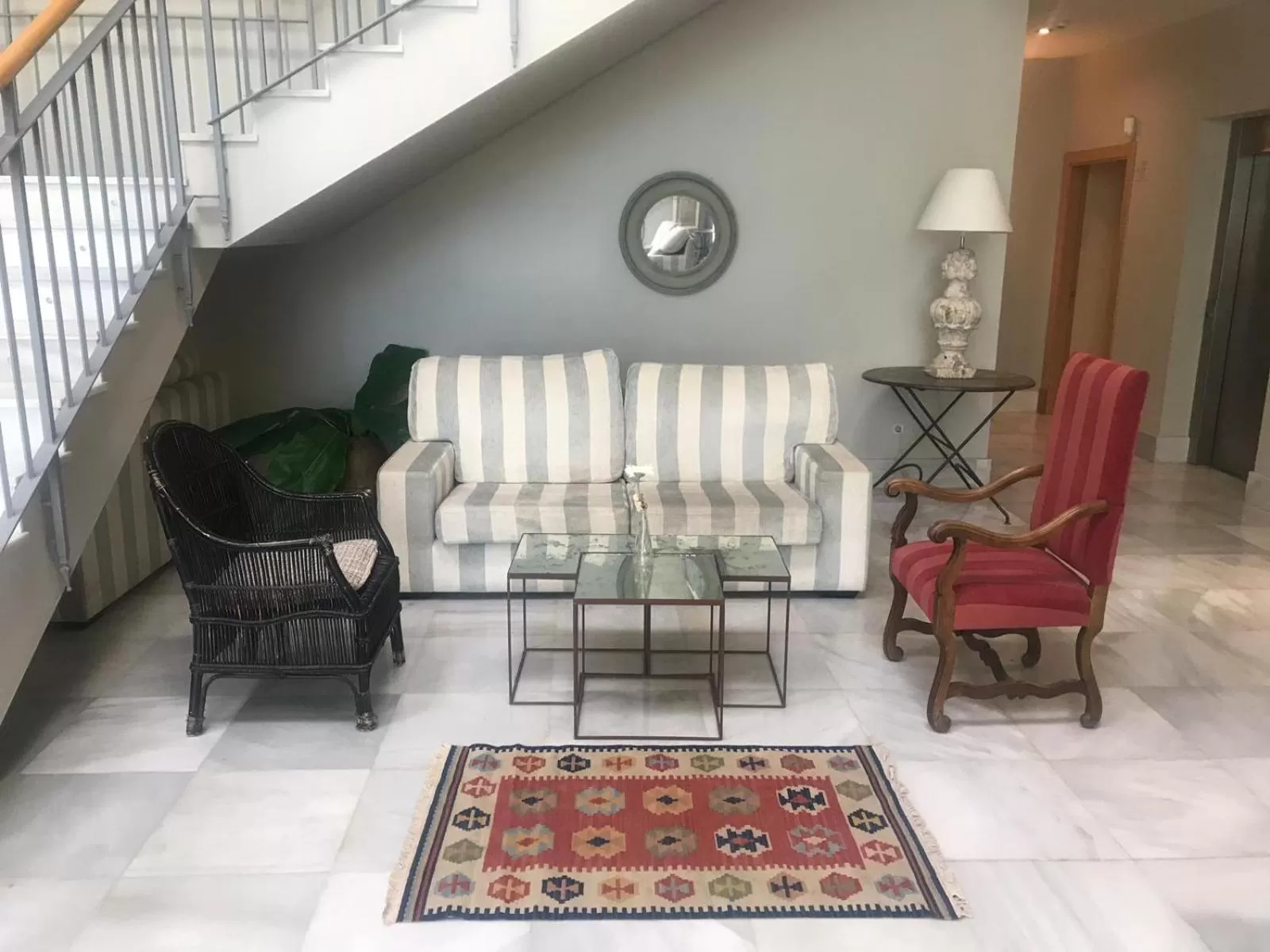 Seating area in Hotel VillaMarcilla