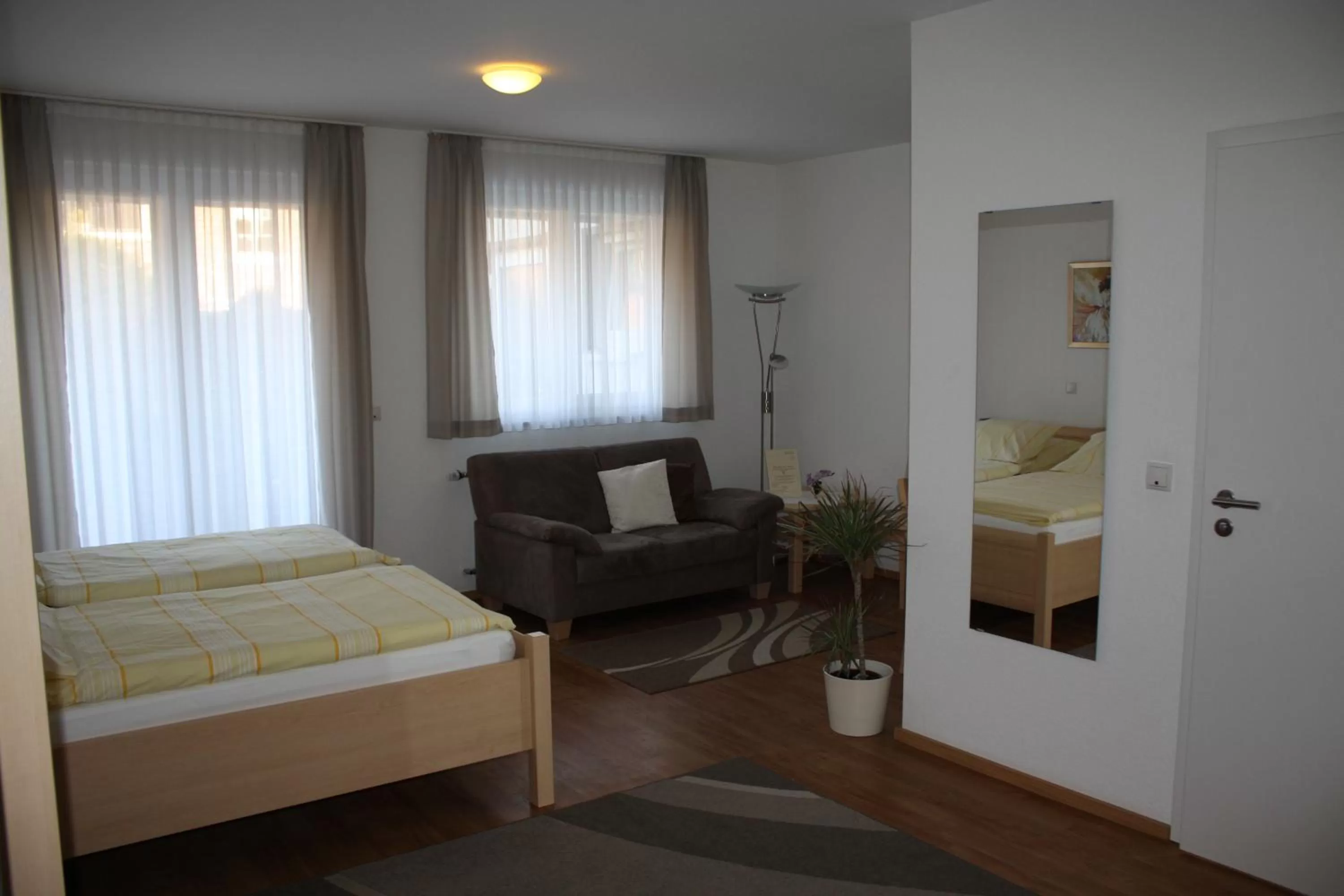 Bed in Hotel Am Wintergarten