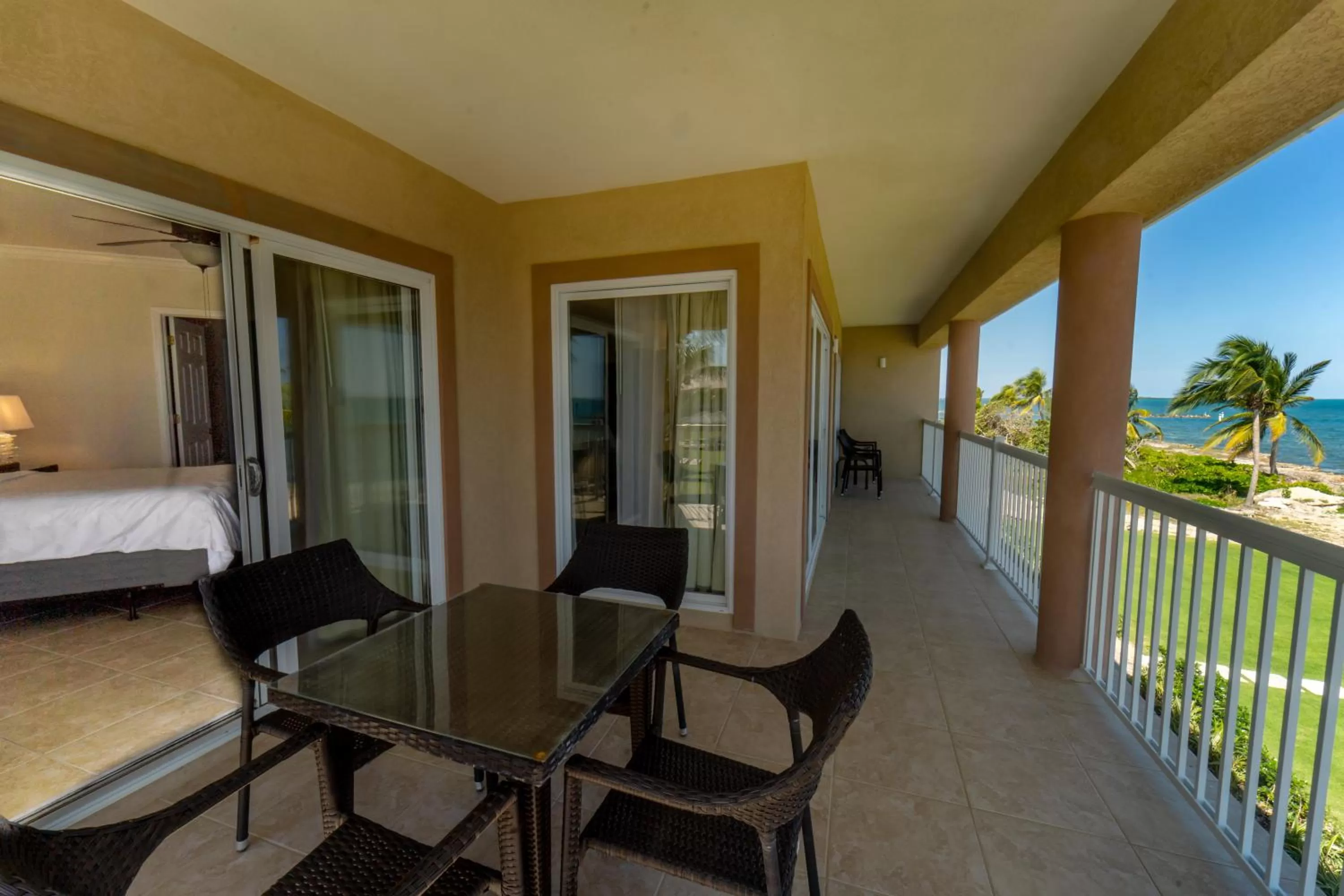 Patio in Holiday Inn Resort Grand Cayman by IHG