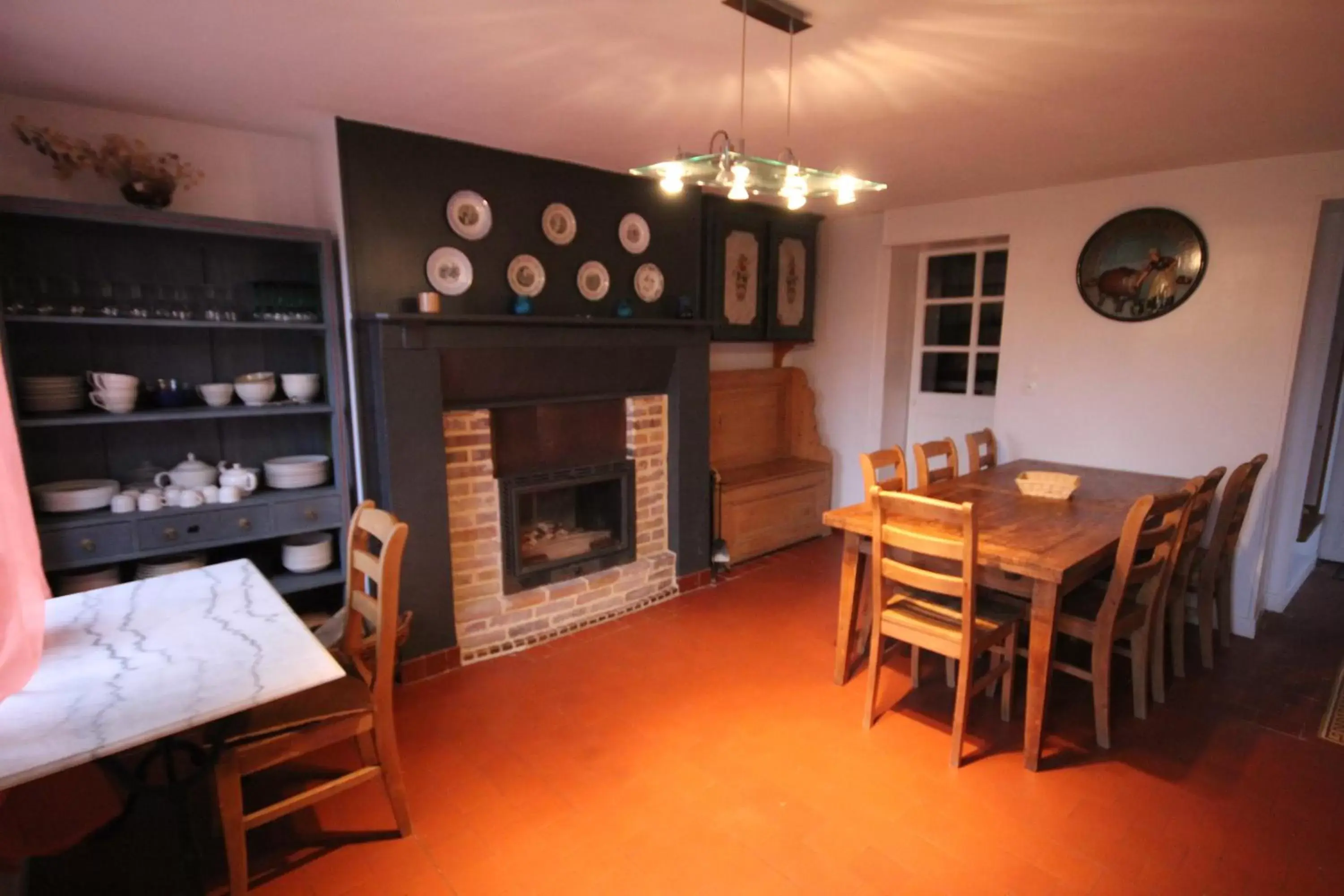 Dining Area in Le Pommenial de la Hérissonnière