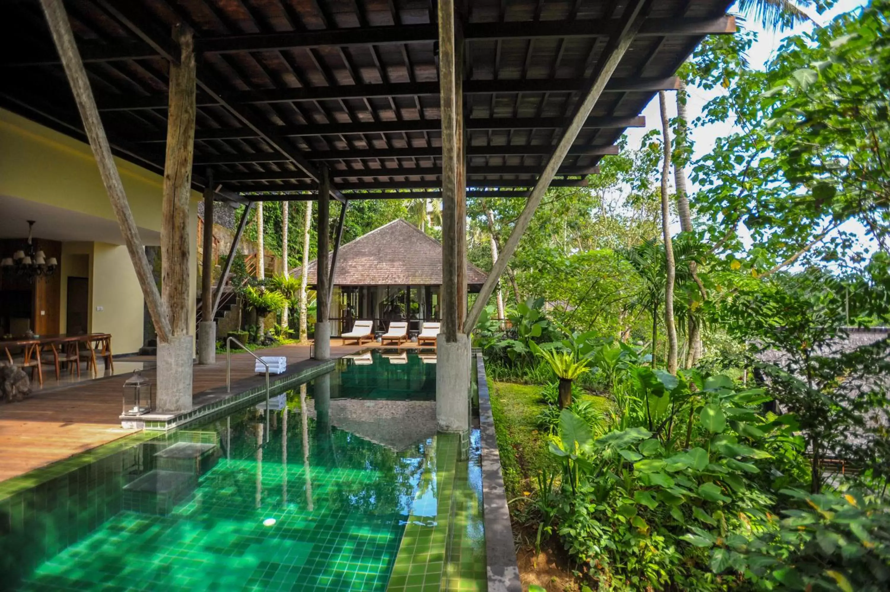 Pool view in Komaneka at Bisma Ubud Pool view in Komaneka at Bisma Ubud