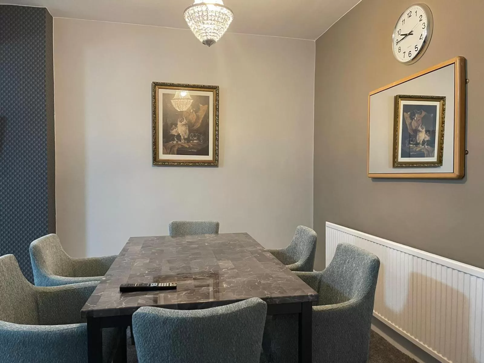 Dining area in The Clarendon Hotel