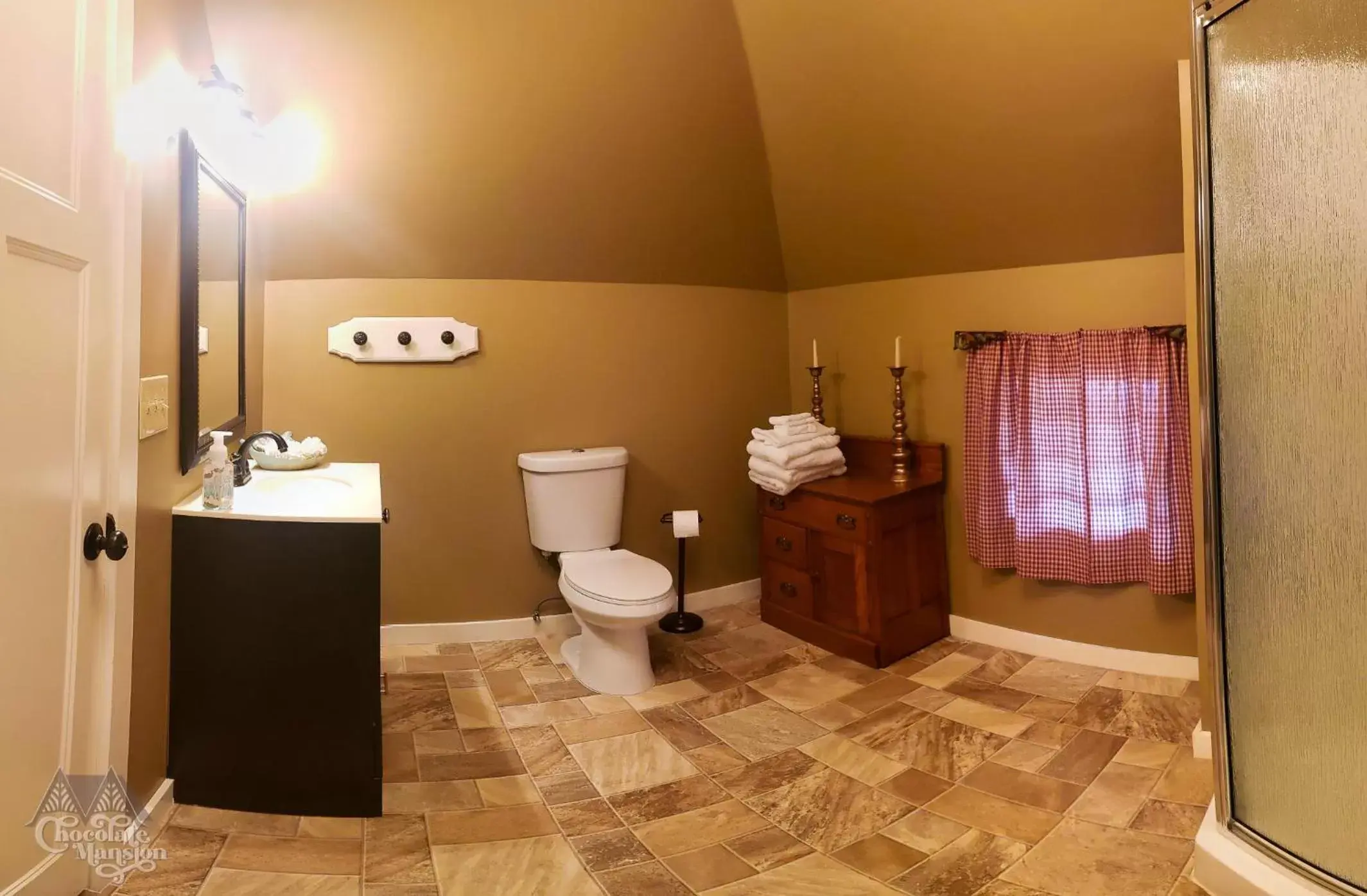 Shower, Bathroom in Chocolate Mansion