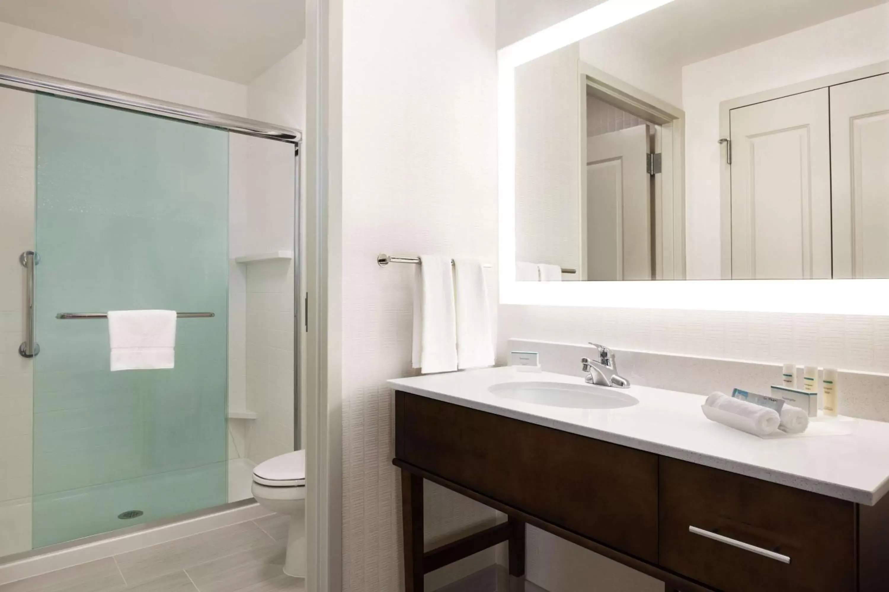 Bathroom in Homewood Suites By Hilton Arlington Rosslyn Key Bridge