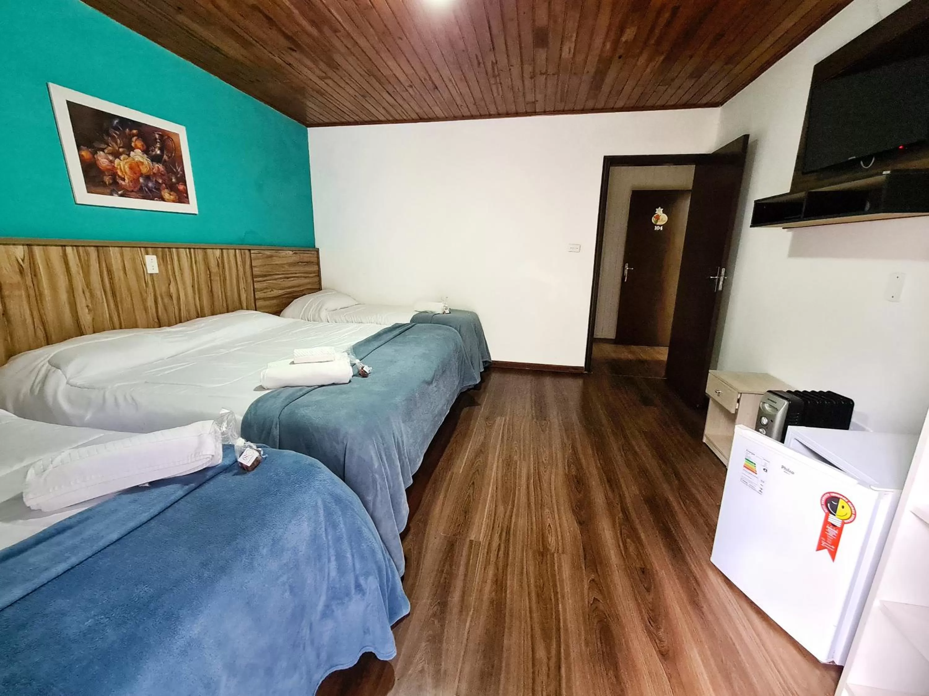 Deluxe Quadruple Room in VELINN Pousada Flores do Capivari