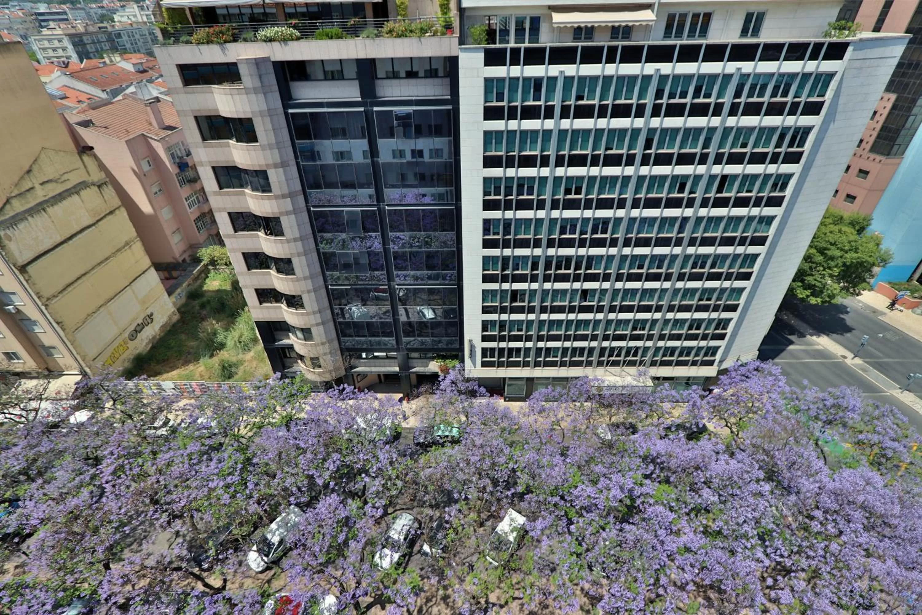 City view in TURIM Ibéria Hotel