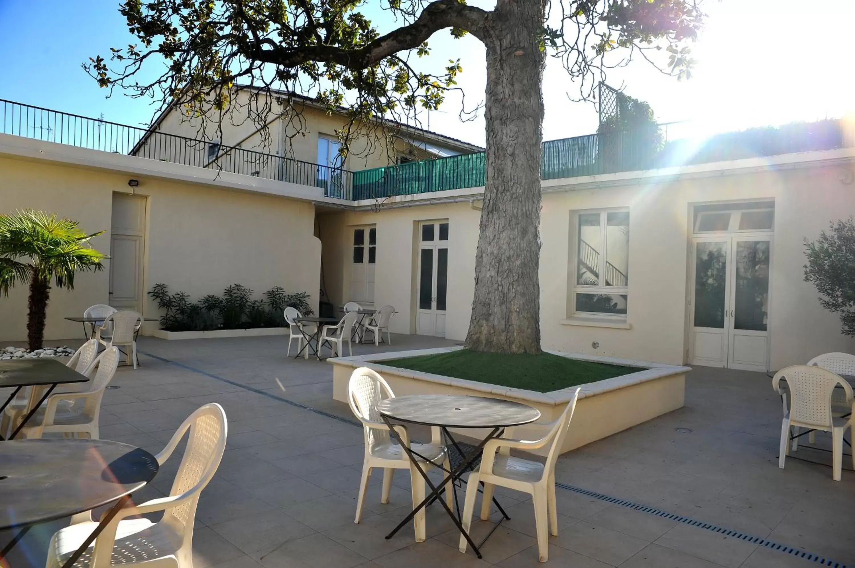 Patio in Grand Hôtel