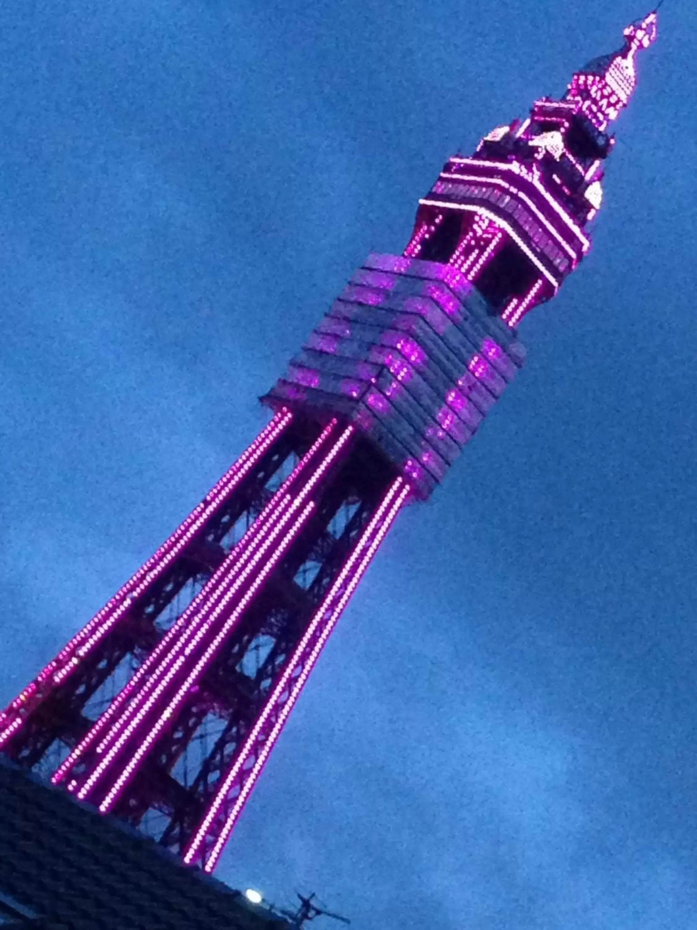 Nearby landmark in Wilsons Hotel - Blackpool Tower View