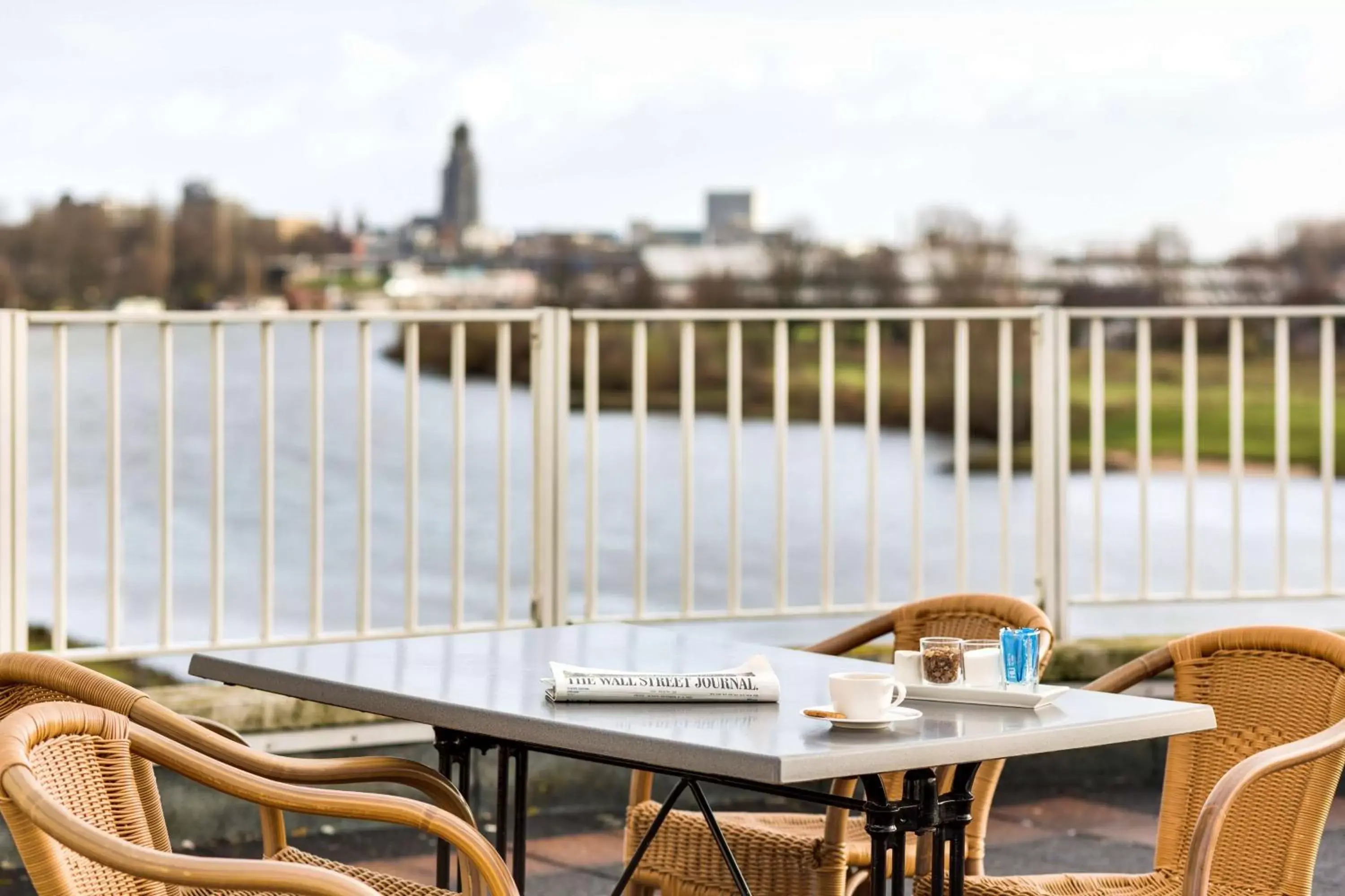 Balcony/Terrace in NH Arnhem Rijnhotel