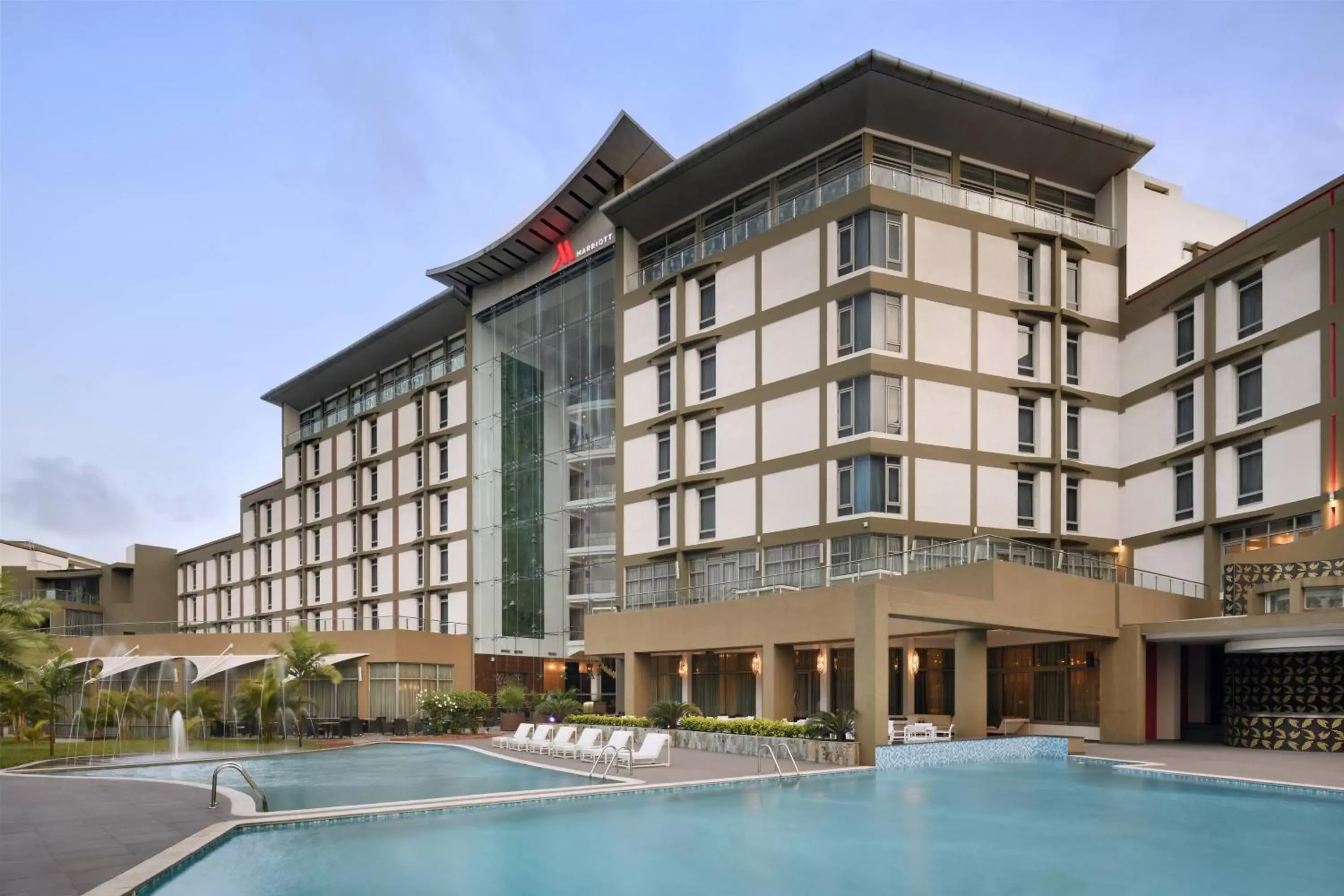 Property Building in Accra Marriott Hotel