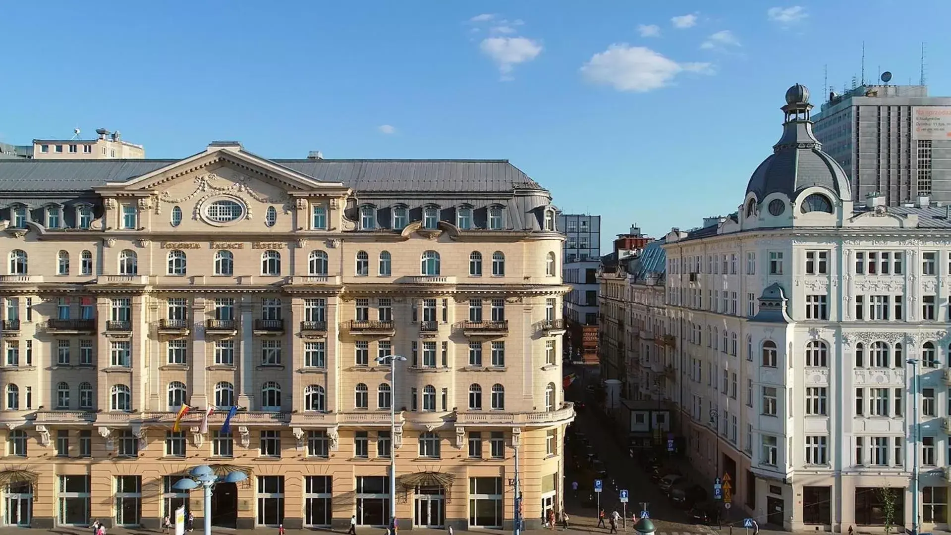 Property building in Hotel Polonia Palace